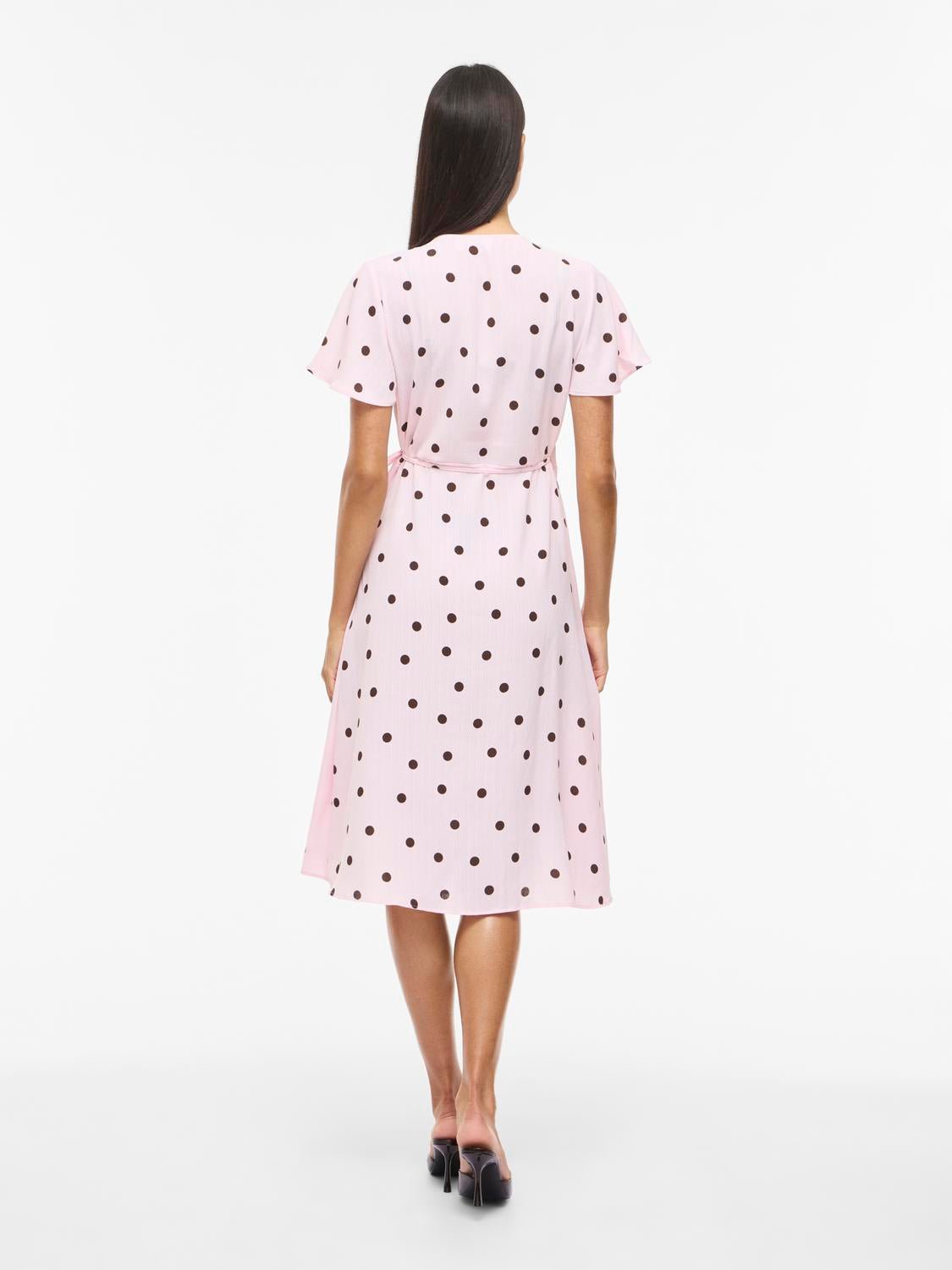 VILOVIE Midi Dress - Cherry Blossom - VERO MODA & VILA Bergvik