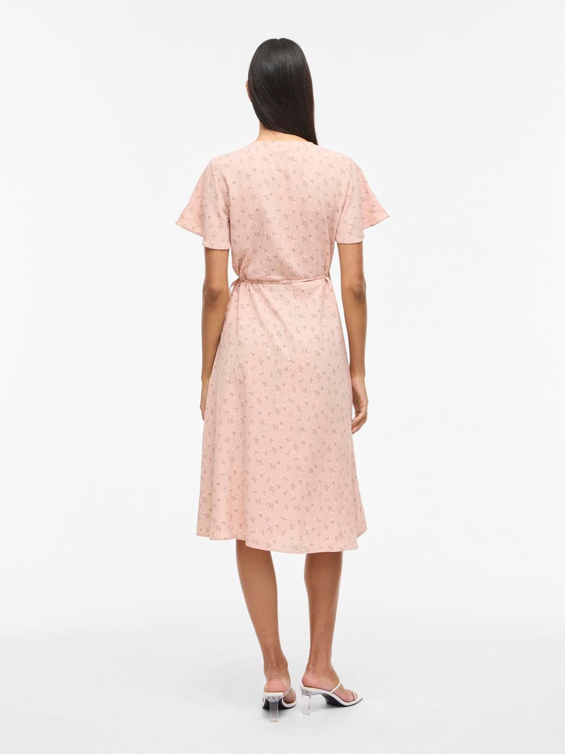 VILOVIE Midi Dress - Misty Rose - VERO MODA & VILA Bergvik