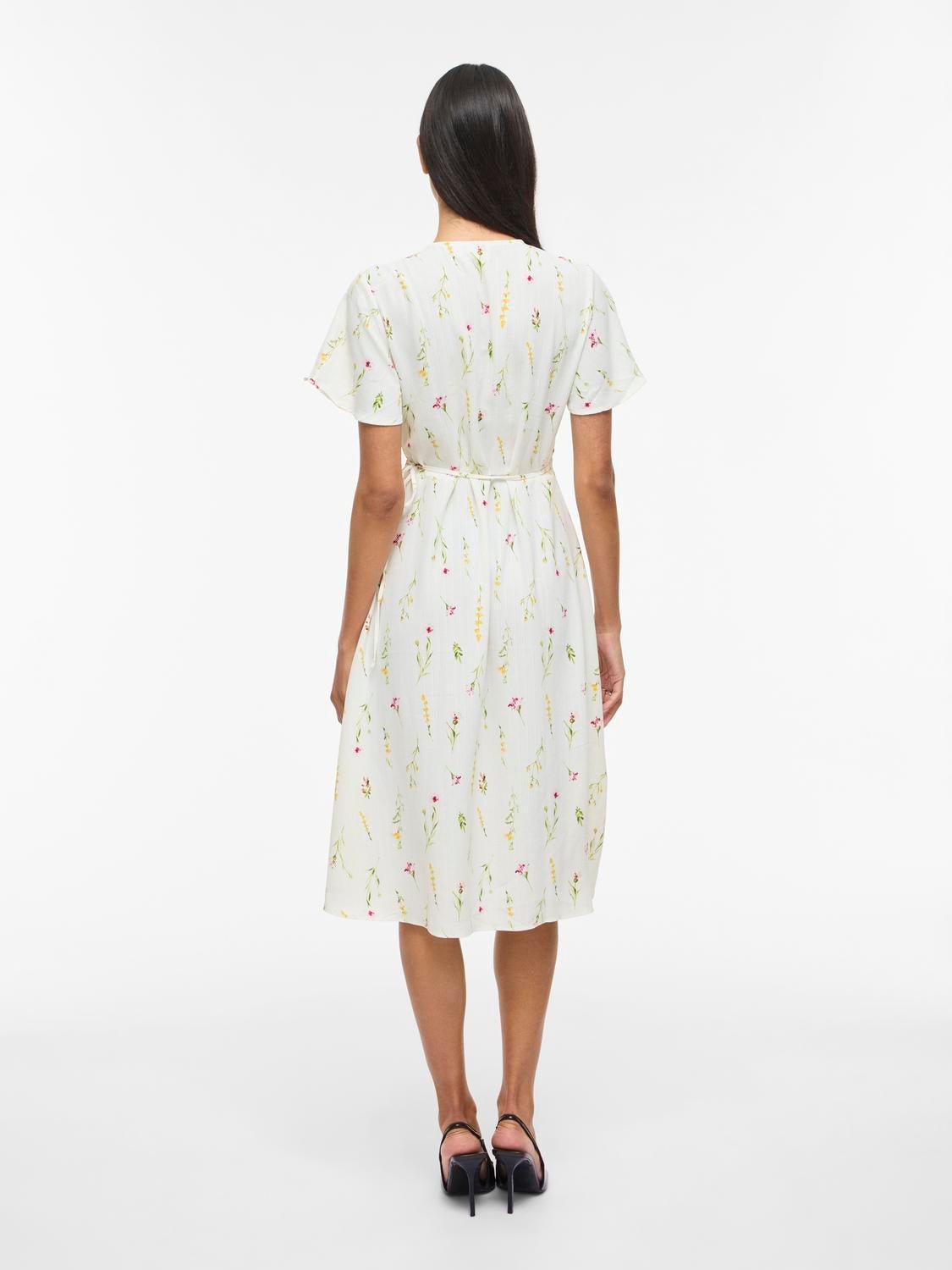 VILOVIE Midi Dress - Snow White - VERO MODA & VILA Bergvik