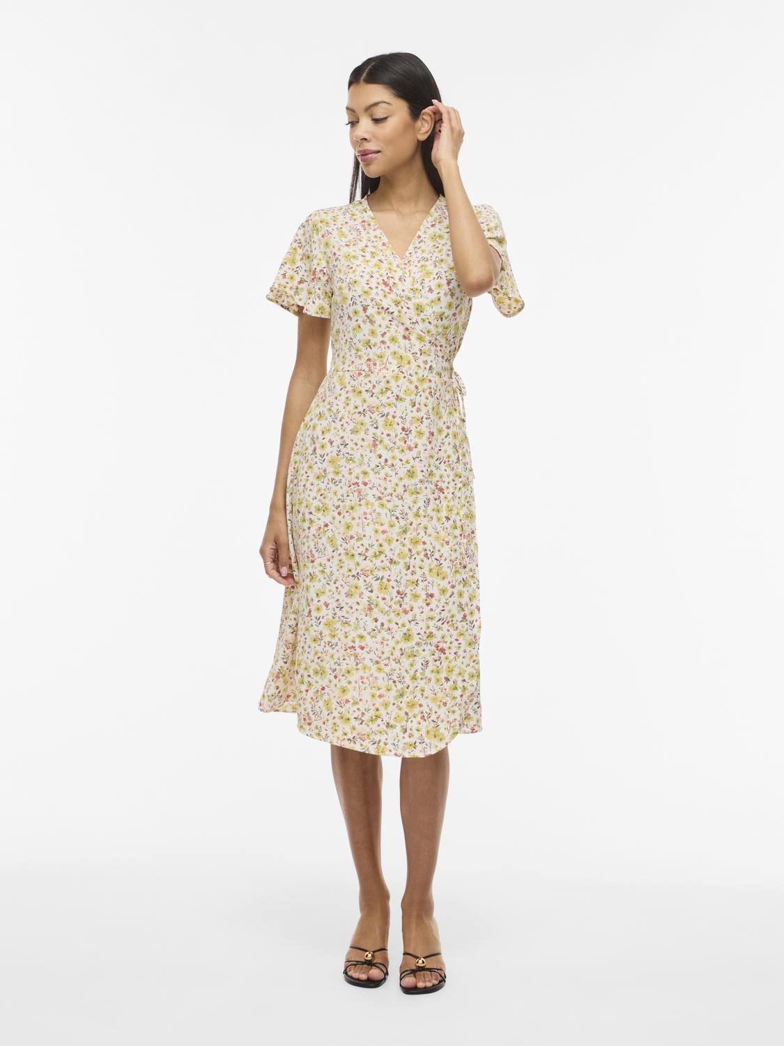 VILOVIE Midi Dress - Yarrow - VERO MODA & VILA Bergvik