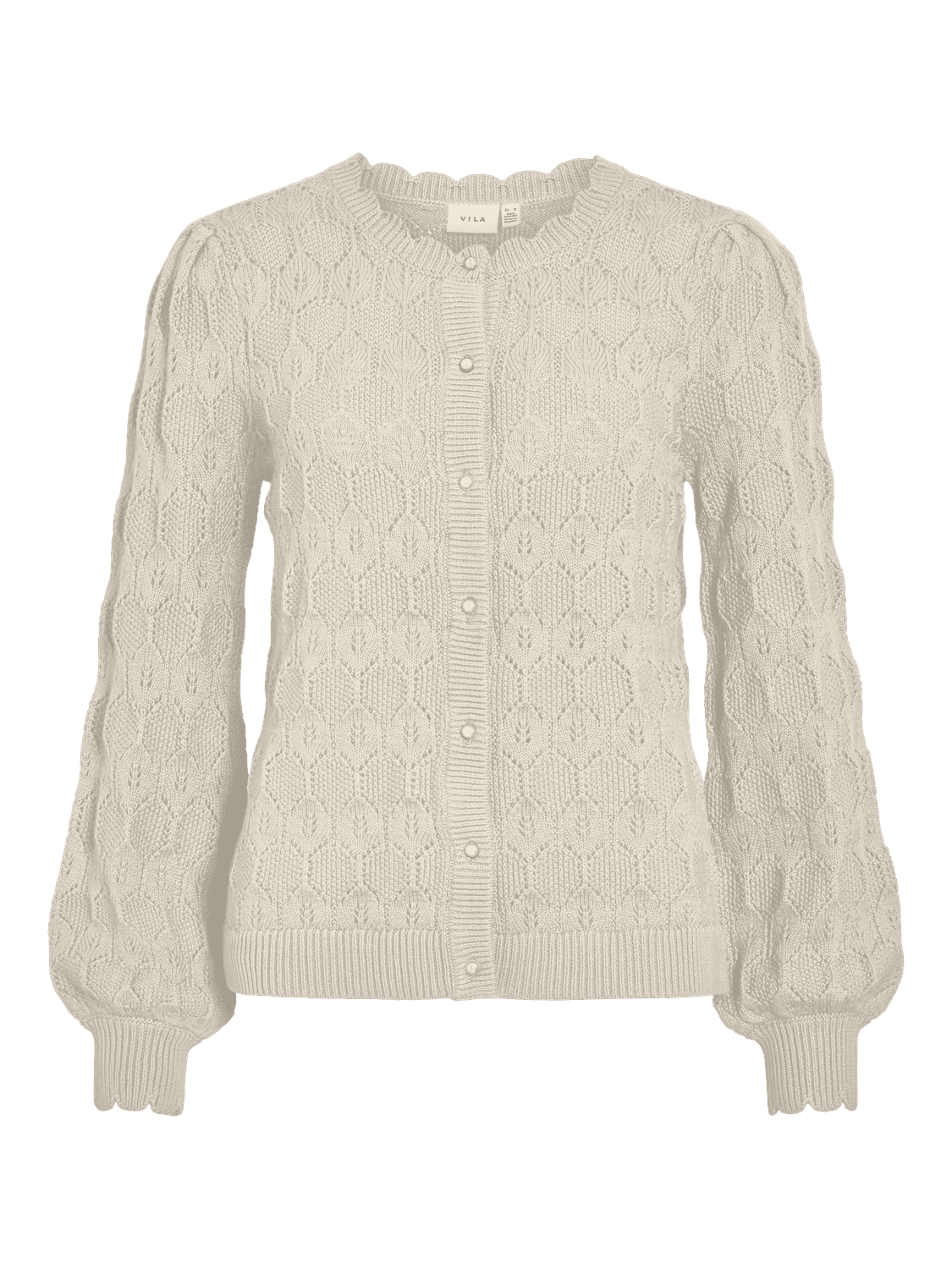 VILOWEN Knit Cardigan - Birch - VERO MODA & VILA Bergvik