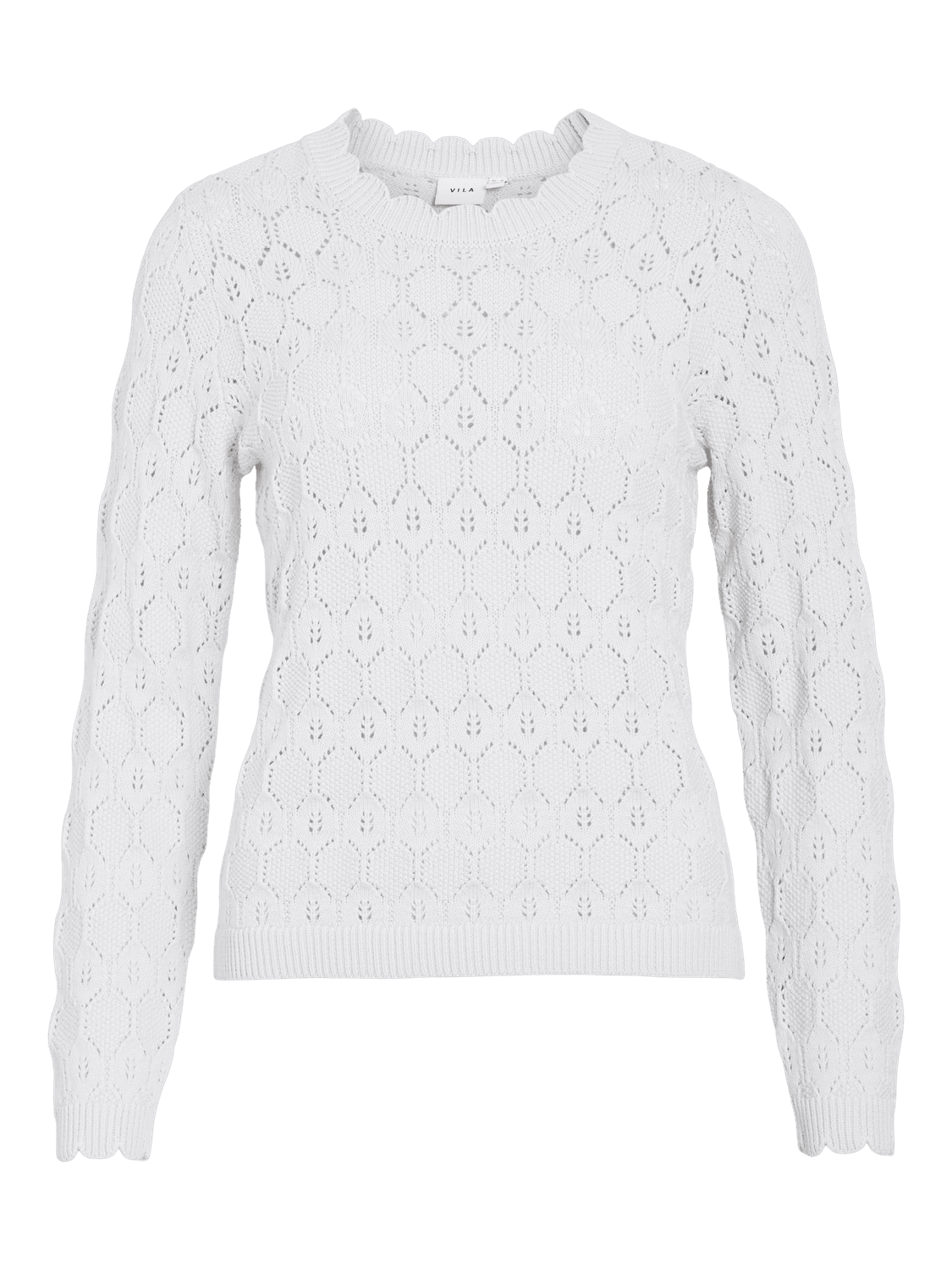 VILOWEN Pullover - Cloud Dancer - VERO MODA & VILA Bergvik