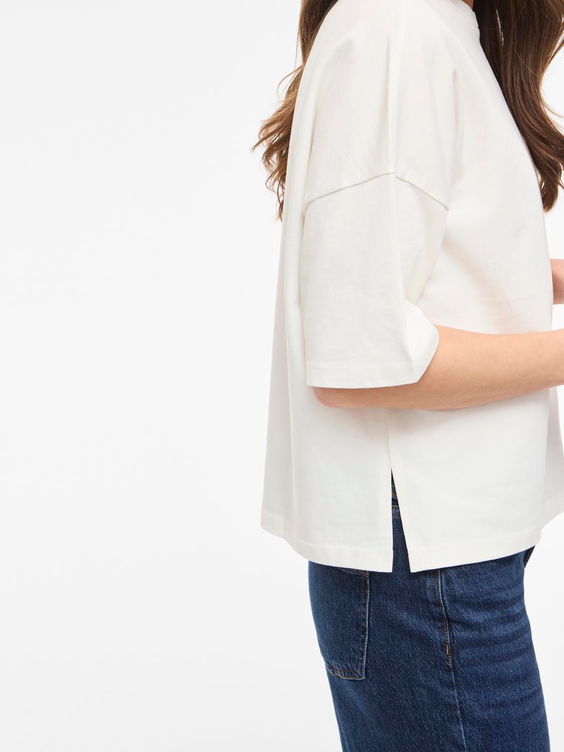 VILYRICA T-shirt - Snow White - VERO MODA & VILA Bergvik