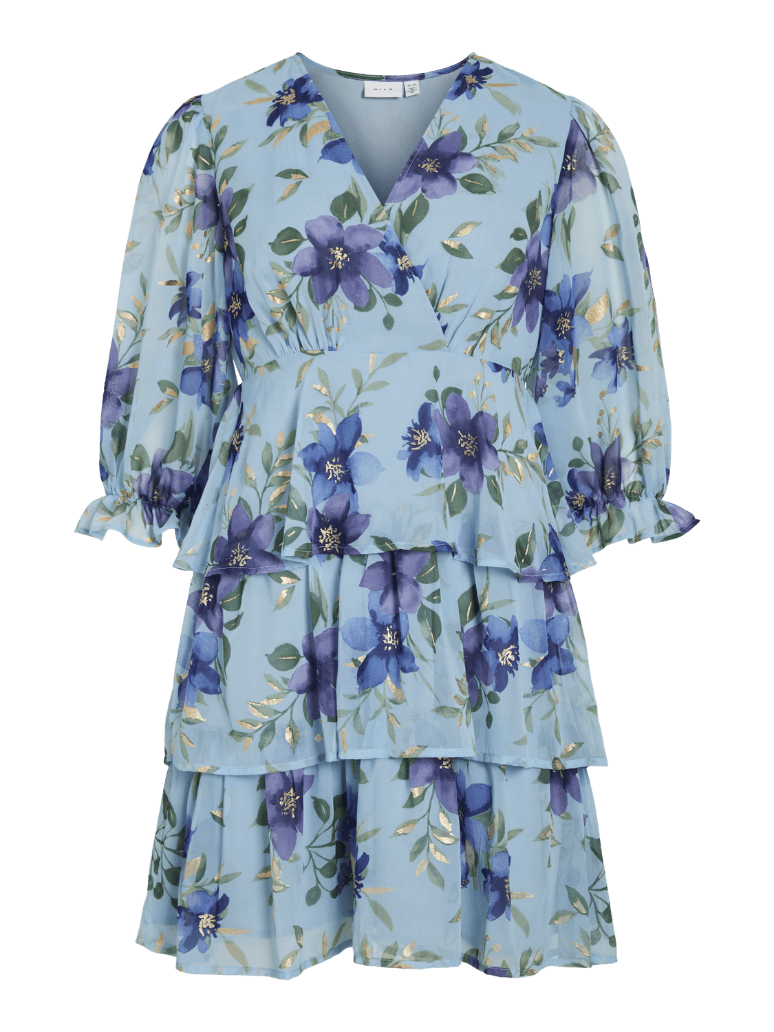 VIMAGNOLIA Short Dress - Nantucket Breeze - VERO MODA & VILA Bergvik