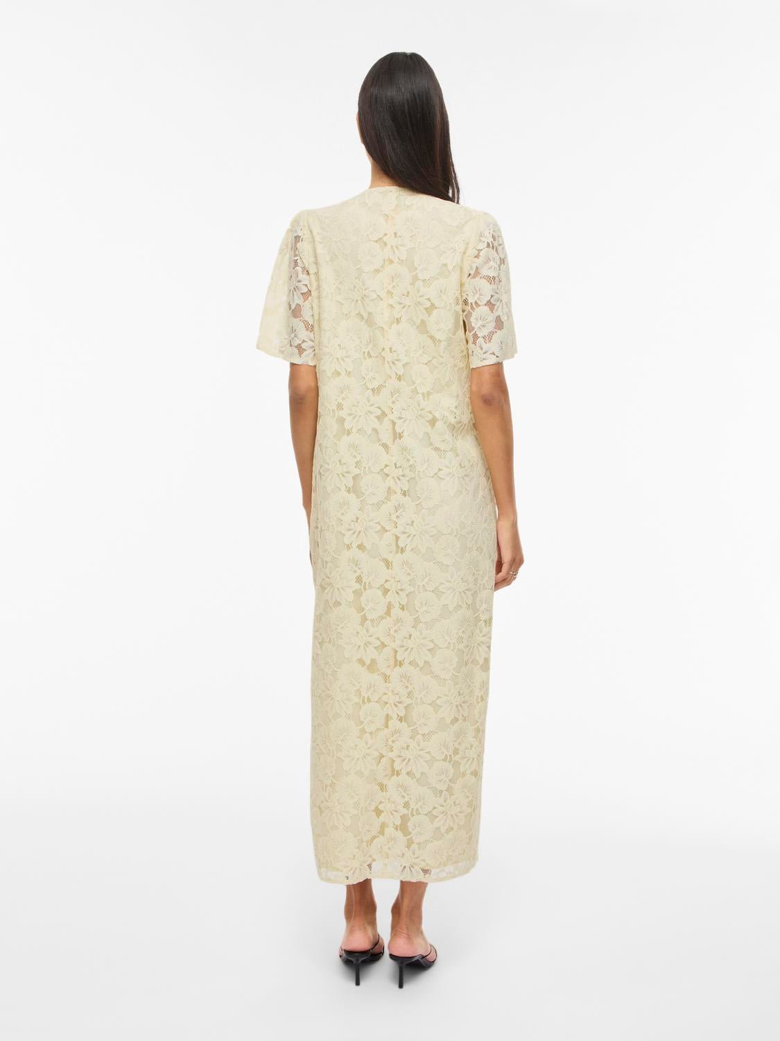 VIMALA Midi Dress - Pastel Yellow - VERO MODA & VILA Bergvik