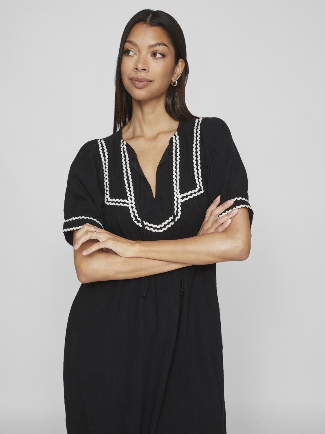 VIMANDA Dress - Black Beauty - VERO MODA & VILA Bergvik