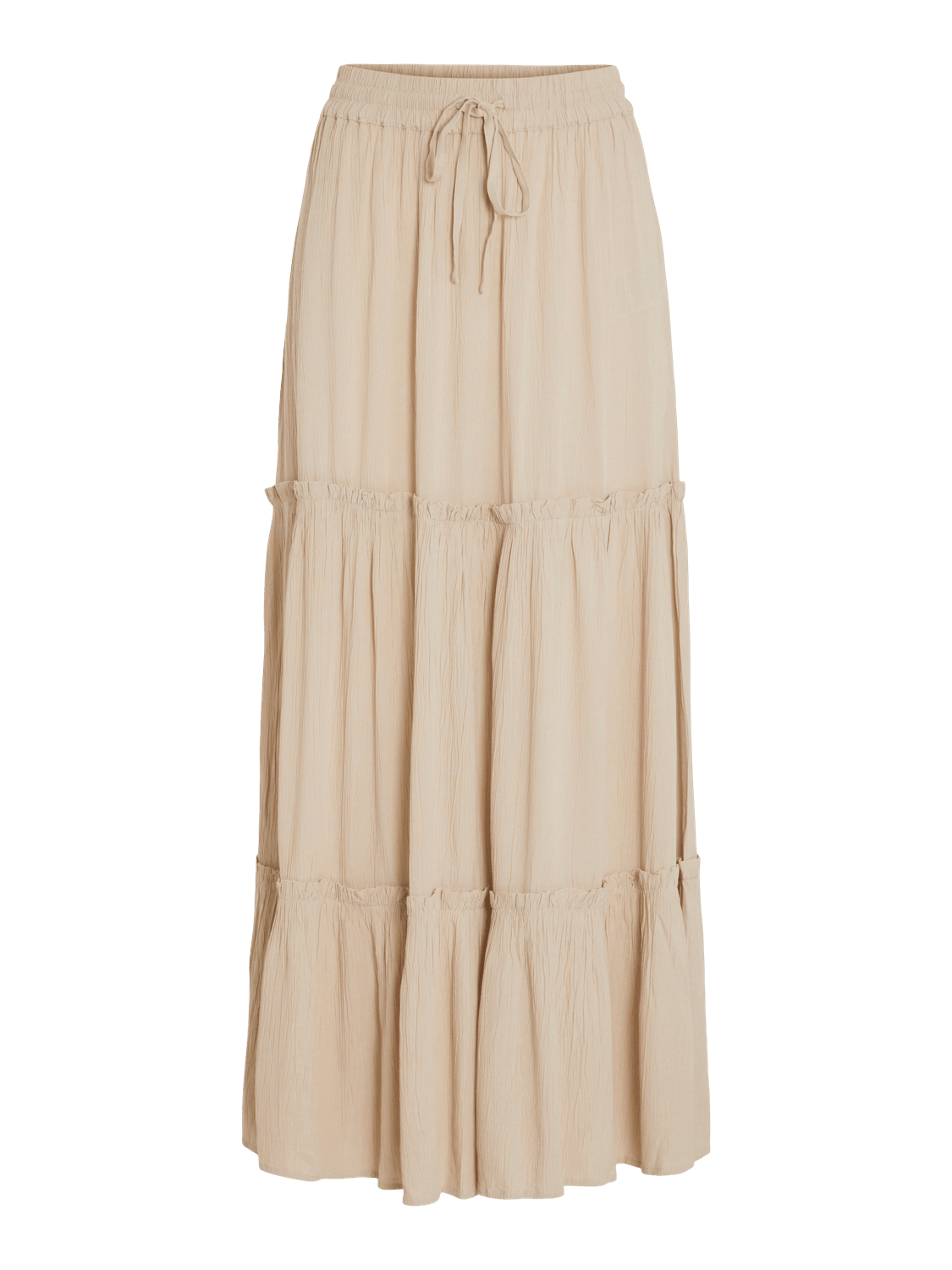 VIMESA Long Skirt - Feather Gray - VERO MODA & VILA Bergvik