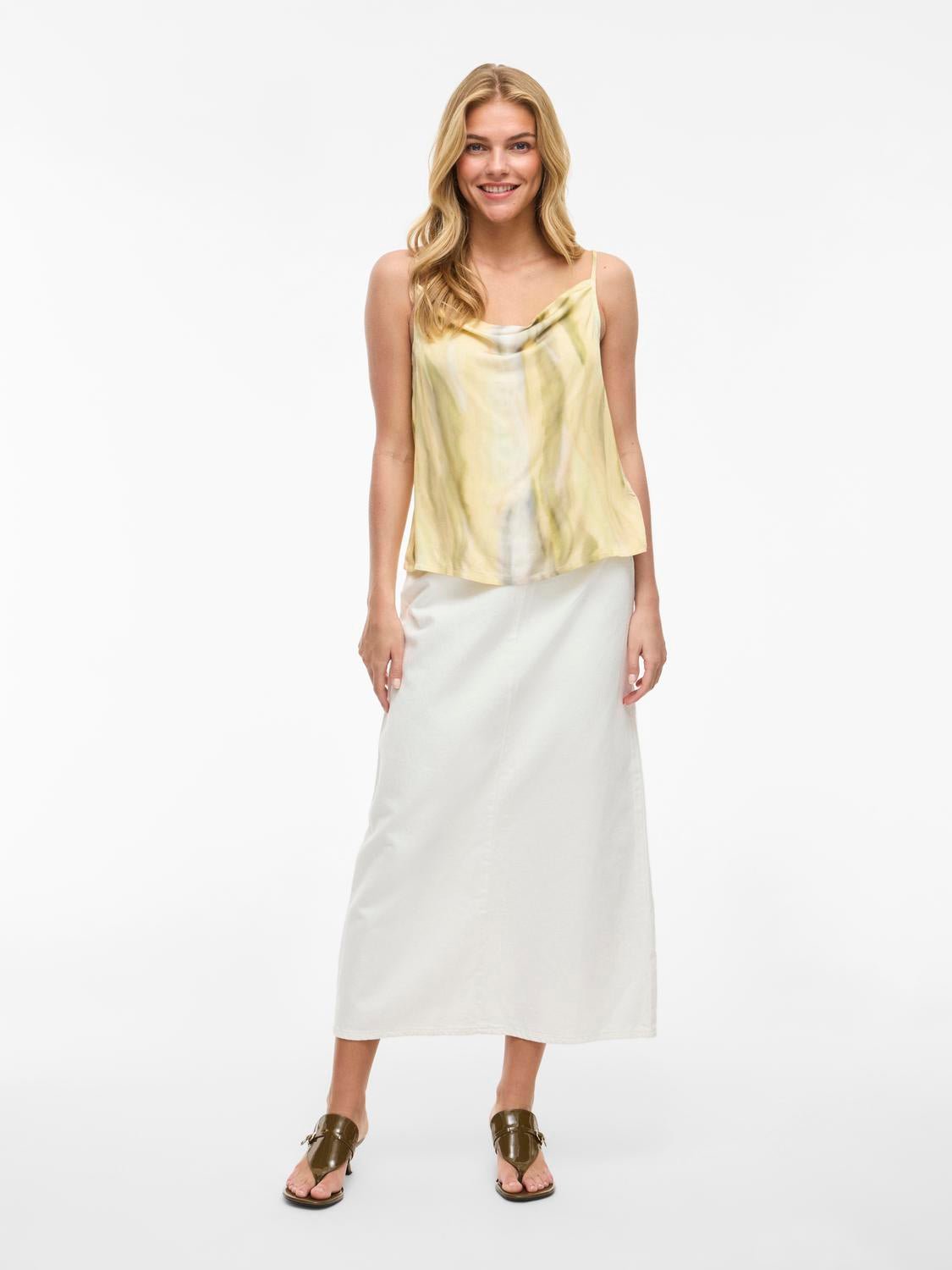 VIMURINA Top - Pale Banana - VERO MODA & VILA Bergvik