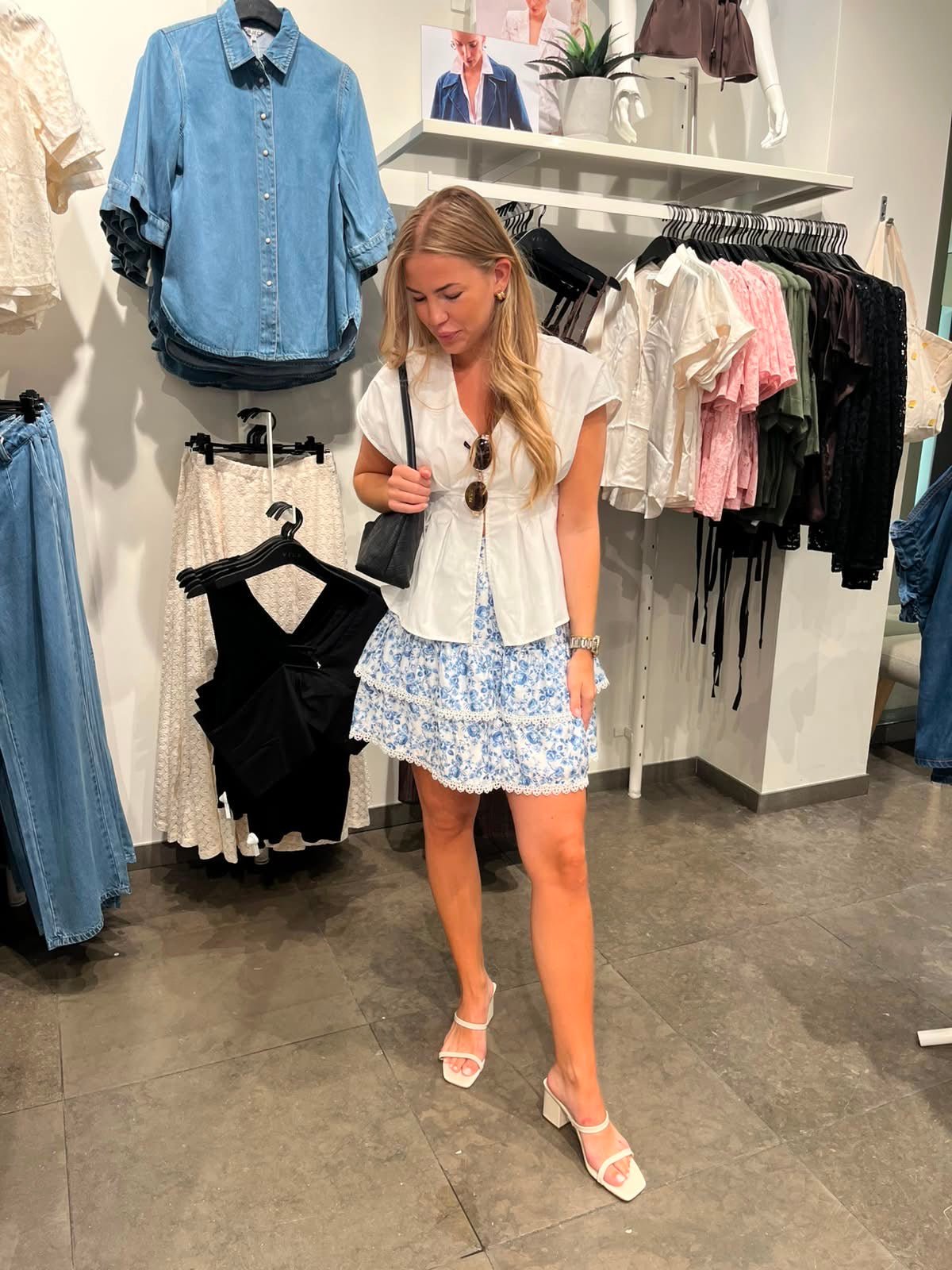 VINAJLA Top - Cloud Dancer - VERO MODA & VILA Bergvik