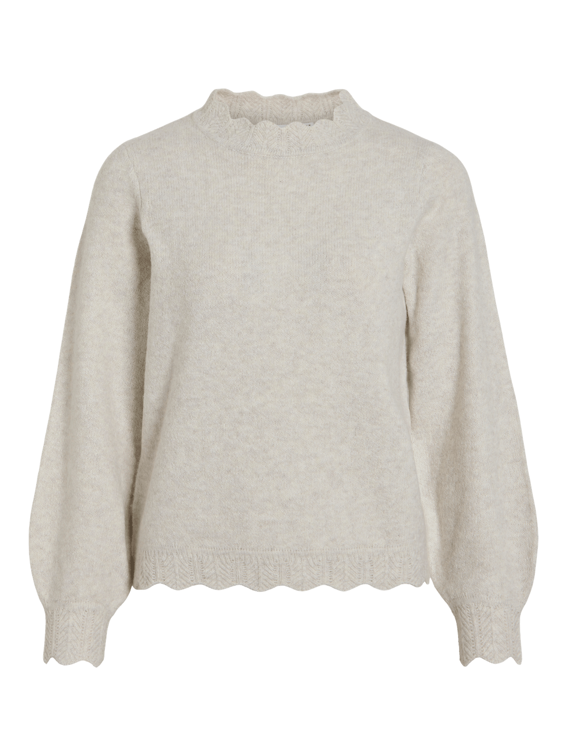 VINIKOLINA Pullover - Super Light Natural Melan - VERO MODA & VILA Bergvik