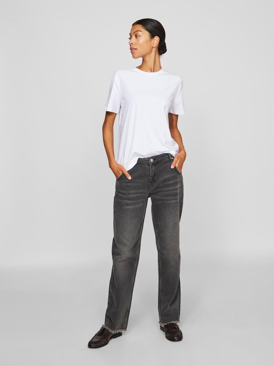 VINORA T-Shirt - Bright White - VERO MODA & VILA Bergvik