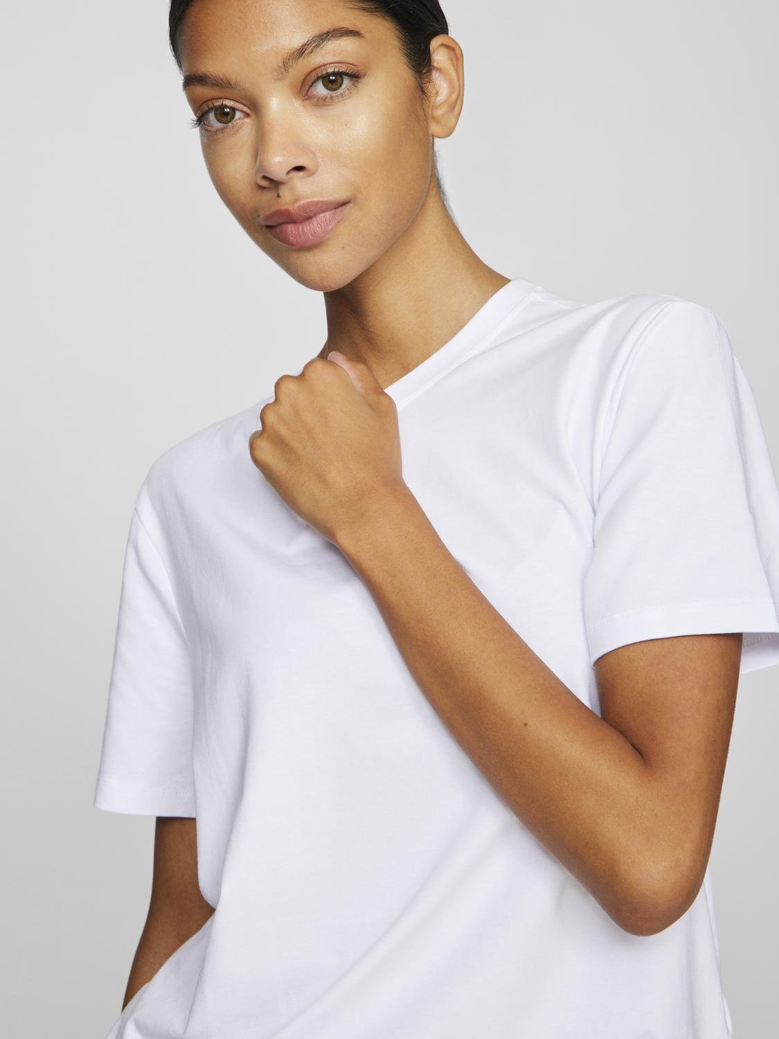 VINORA T-Shirt - Bright White - VERO MODA & VILA Bergvik
