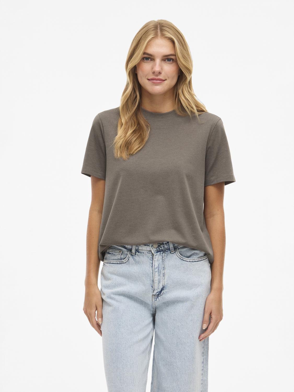 VINORA T-shirt - Falcon - VERO MODA & VILA Bergvik