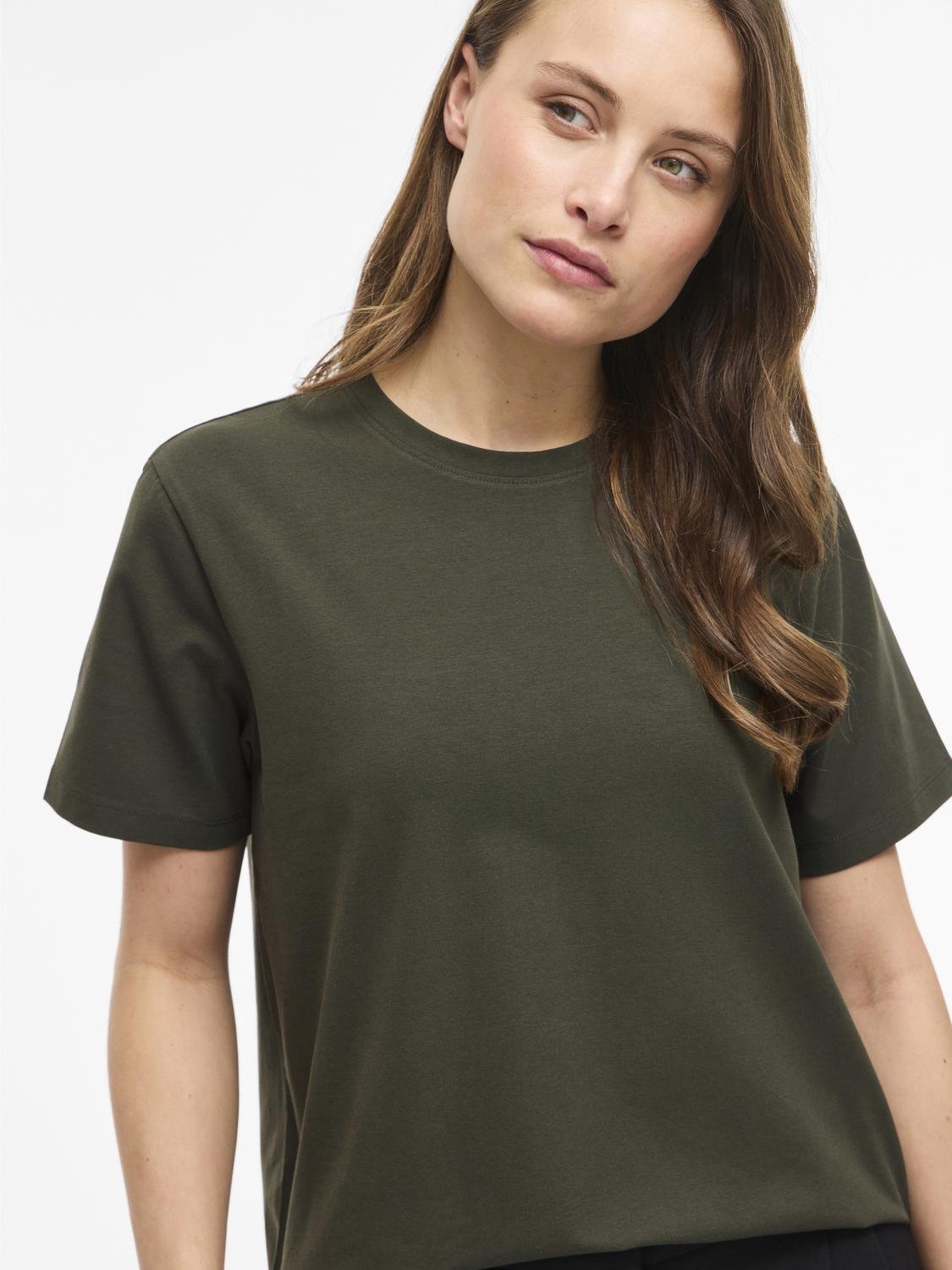 VINORA T-shirt - Forest Night - VERO MODA & VILA Bergvik