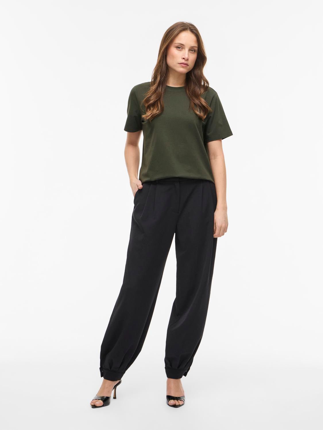 VINORA T-shirt - Forest Night - VERO MODA & VILA Bergvik