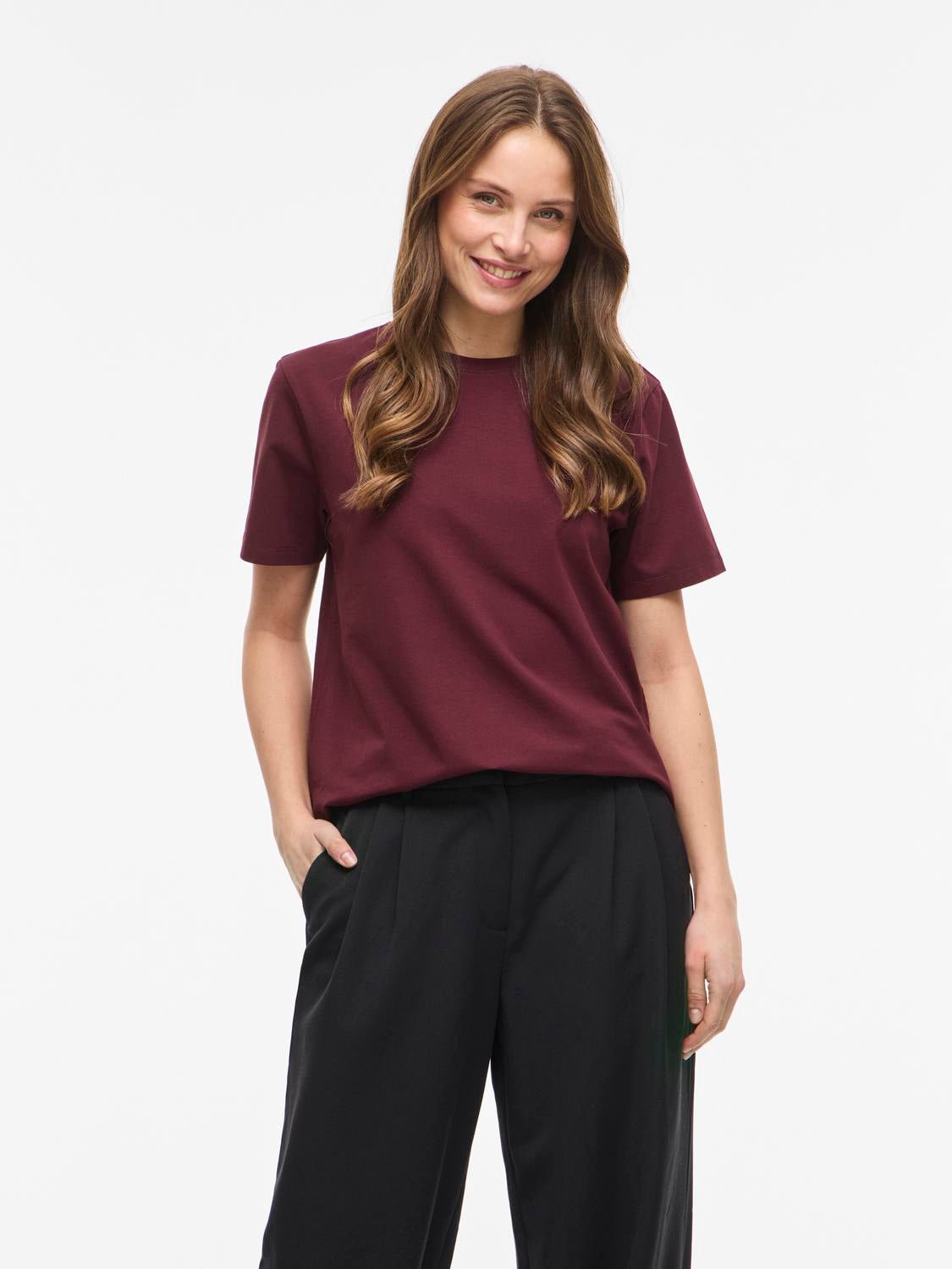 VINORA T-shirt - Port Royale - VERO MODA & VILA Bergvik