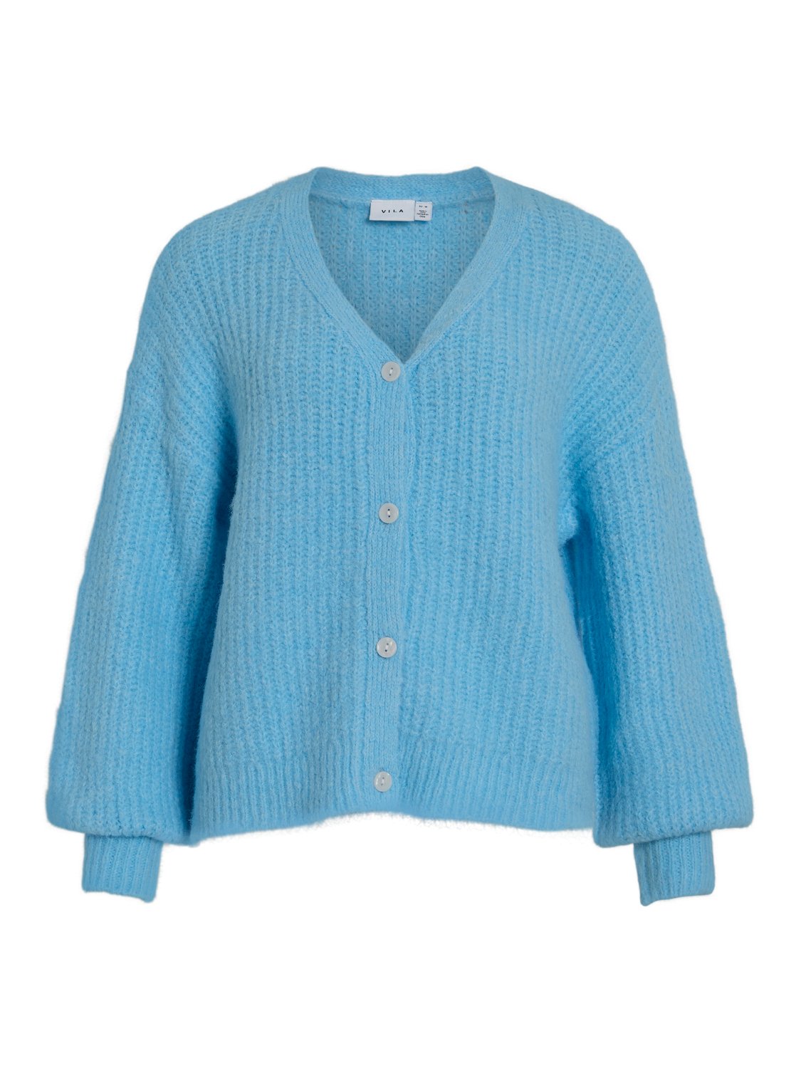 VINULA Knit Cardigan - Blissful Blue - VERO MODA & VILA Bergvik