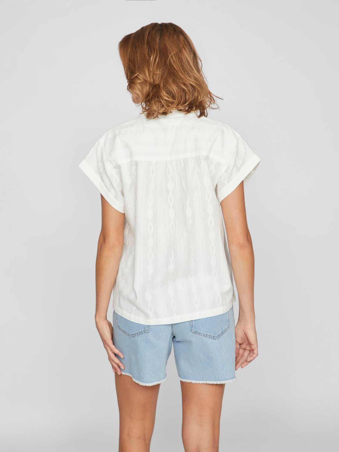 VIOMMA T-Shirts & Tops - Cloud Dancer - VERO MODA & VILA Bergvik