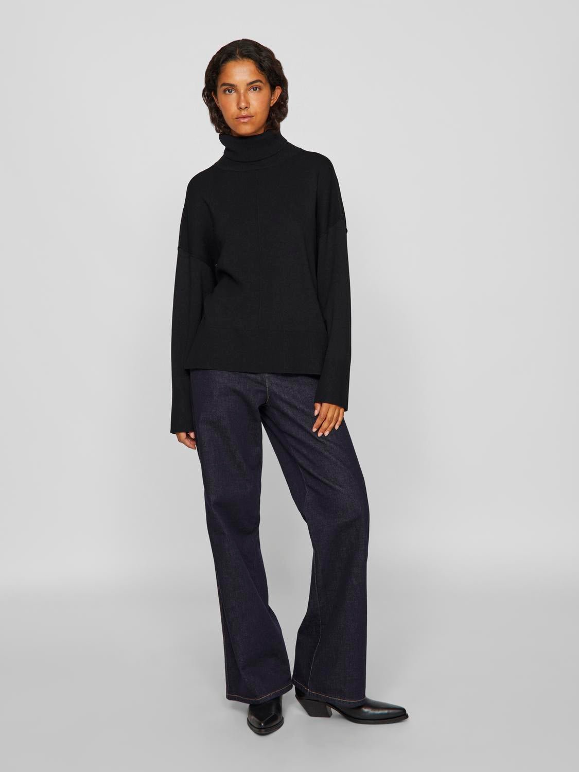 VIOSTRIA Pullover - Black Beauty - VERO MODA & VILA Bergvik