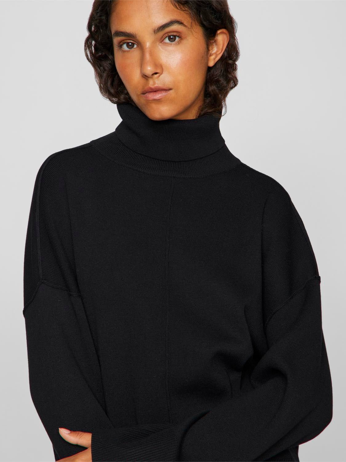 VIOSTRIA Pullover - Black Beauty - VERO MODA & VILA Bergvik