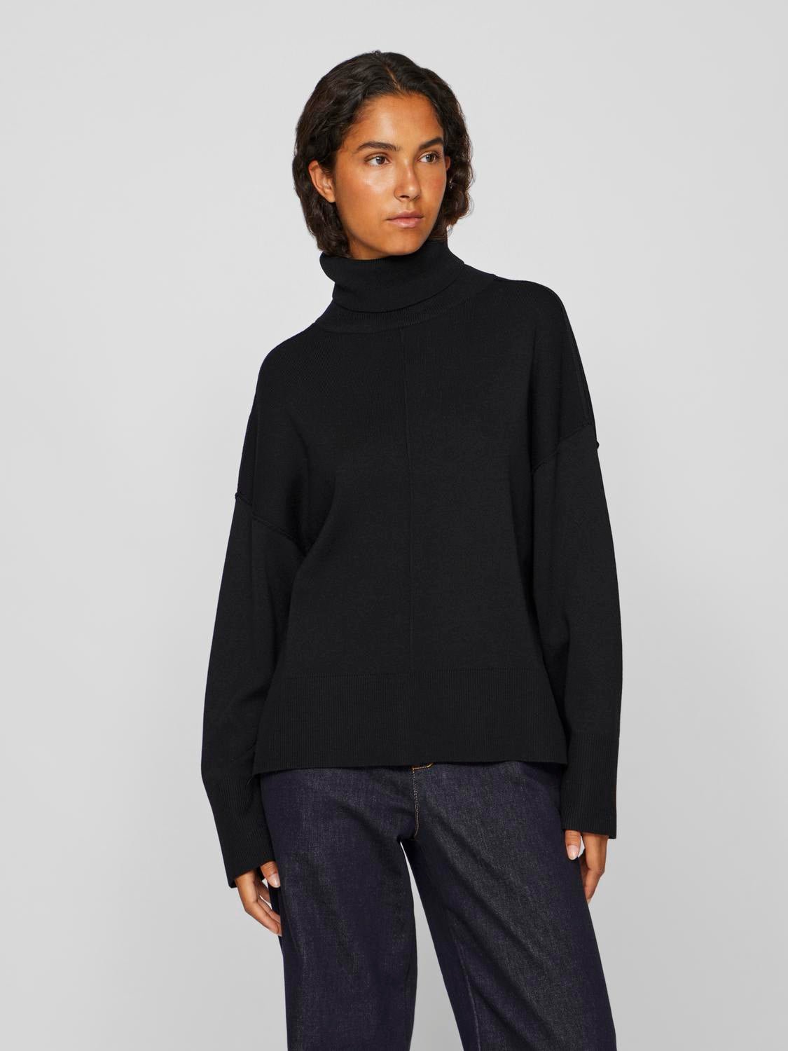 VIOSTRIA Pullover - Black Beauty - VERO MODA & VILA Bergvik