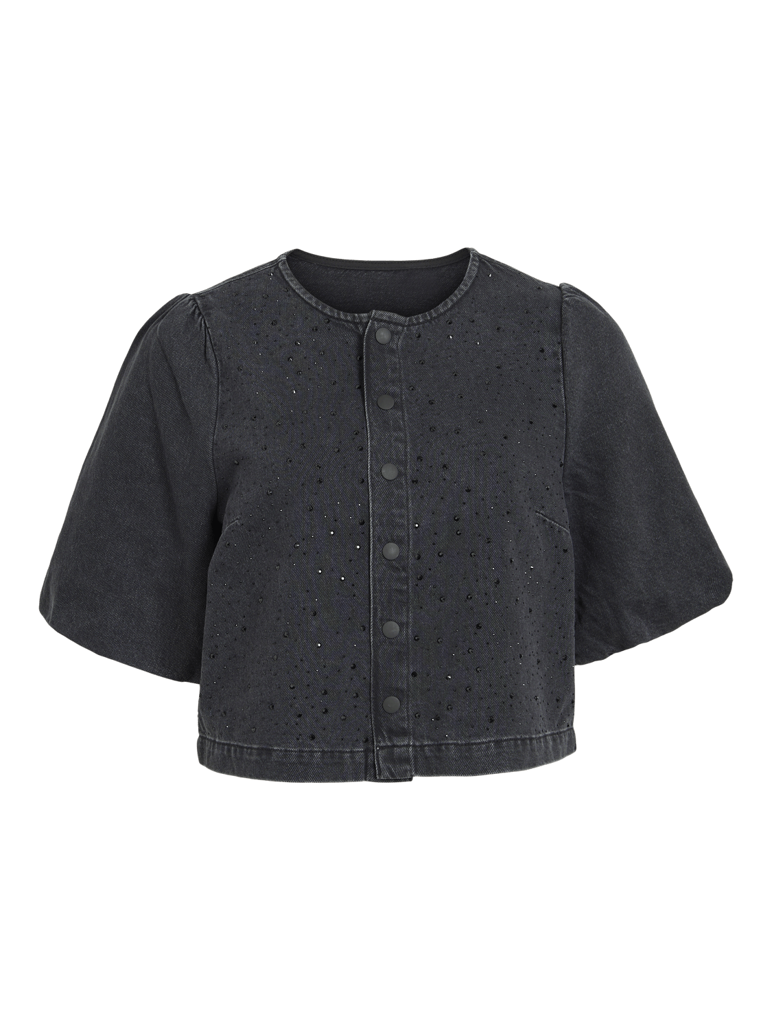 VIPAL Top - Black Denim - VERO MODA & VILA Bergvik