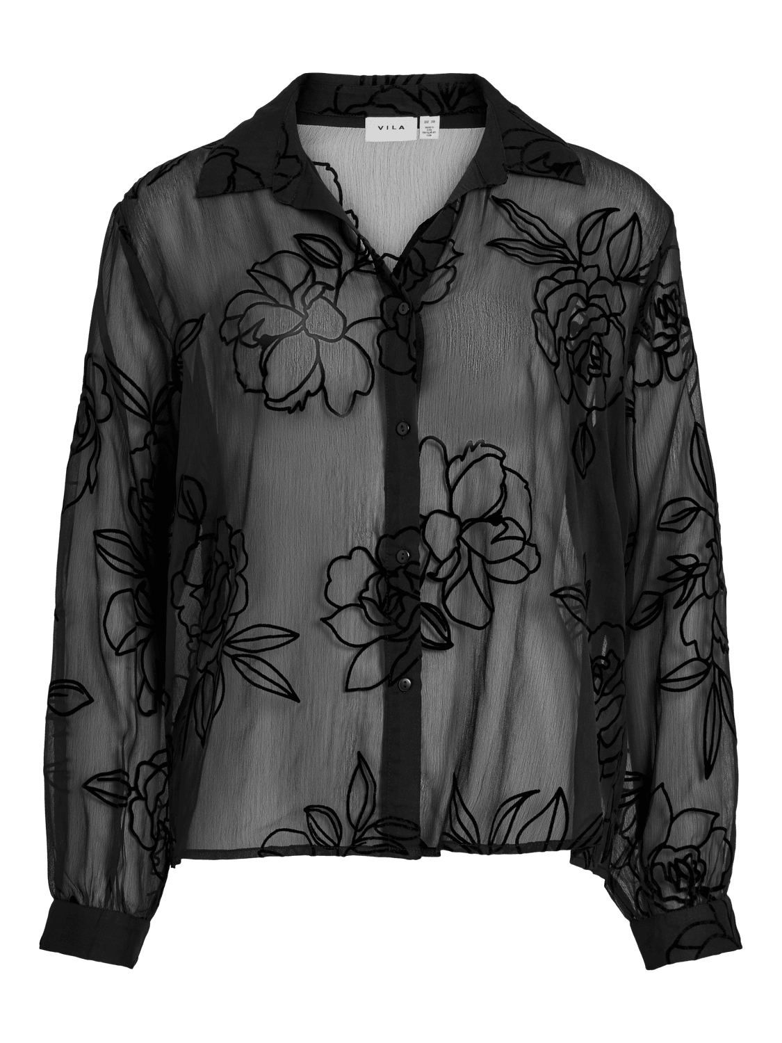 VIPALIMA Shirt - Black Beauty - VERO MODA & VILA Bergvik