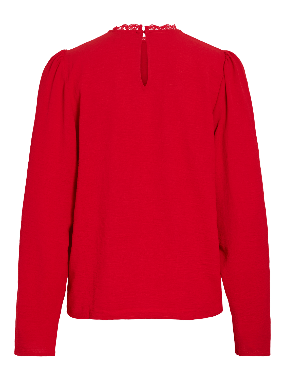 VIPALLAS Top - Racing Red - VERO MODA & VILA Bergvik