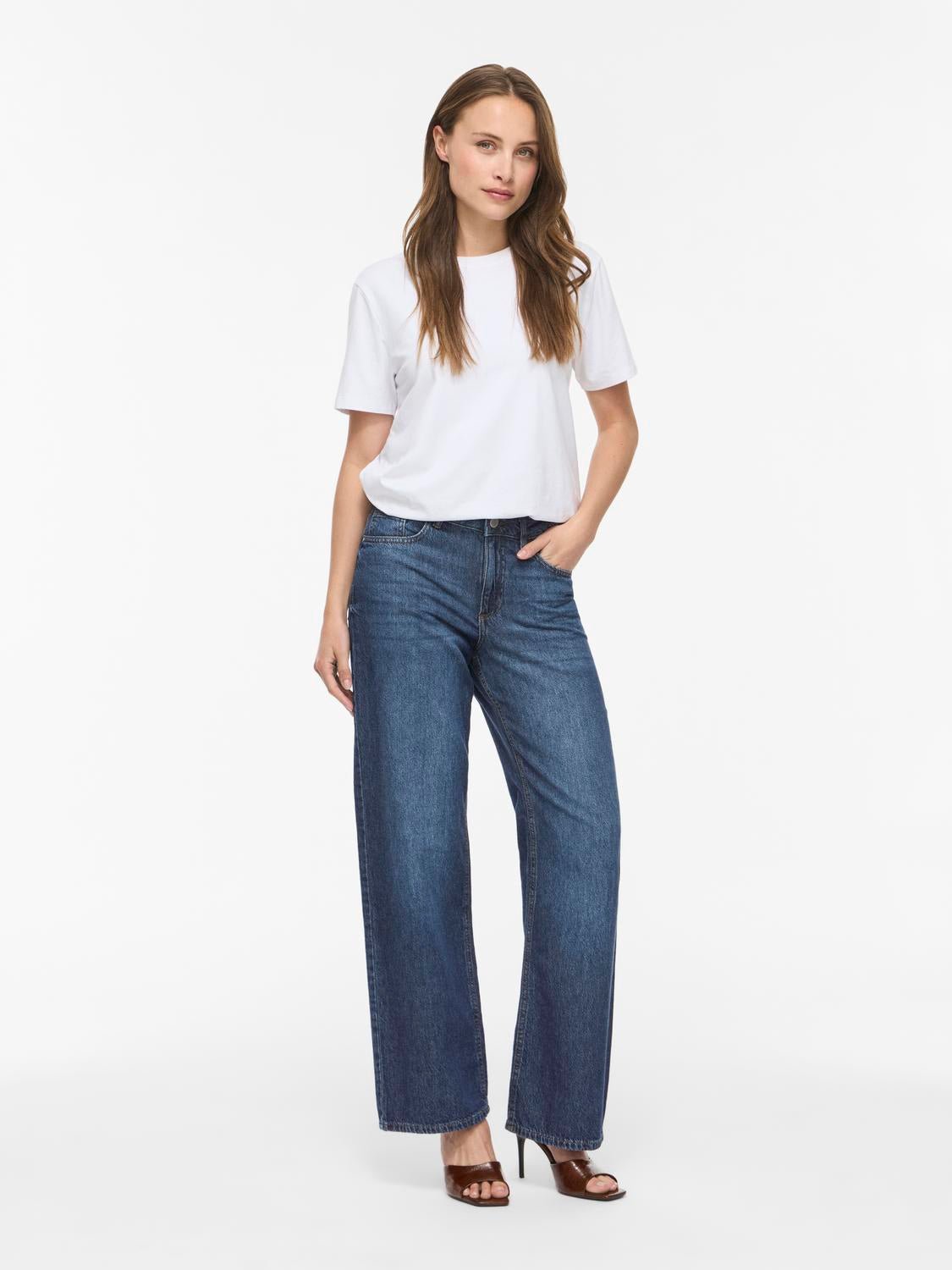 VIPALMA Jeans - Dark Blue Denim - VERO MODA & VILA Bergvik