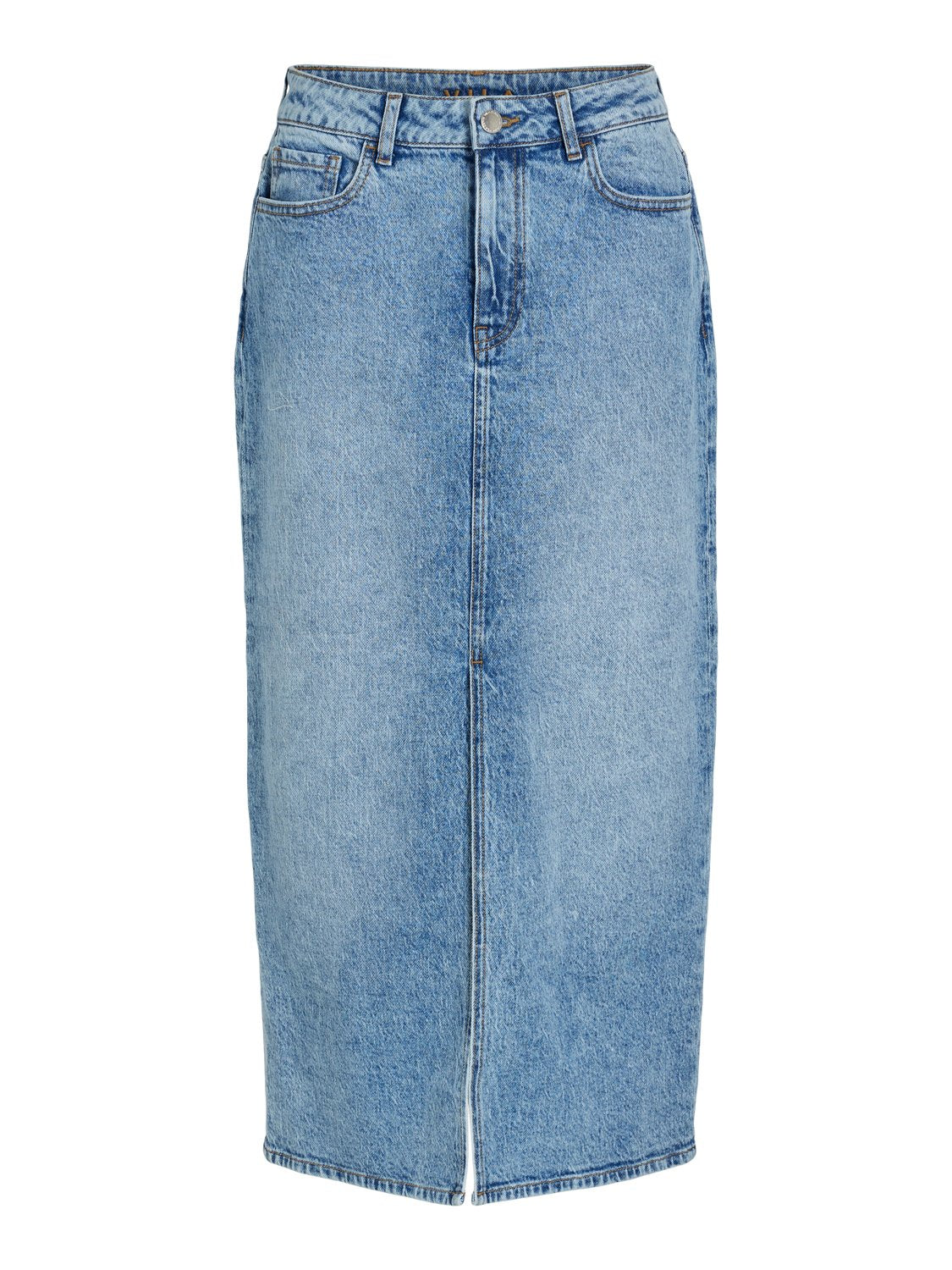 VIPIA Skirt - Light Blue Denim - VERO MODA & VILA Bergvik