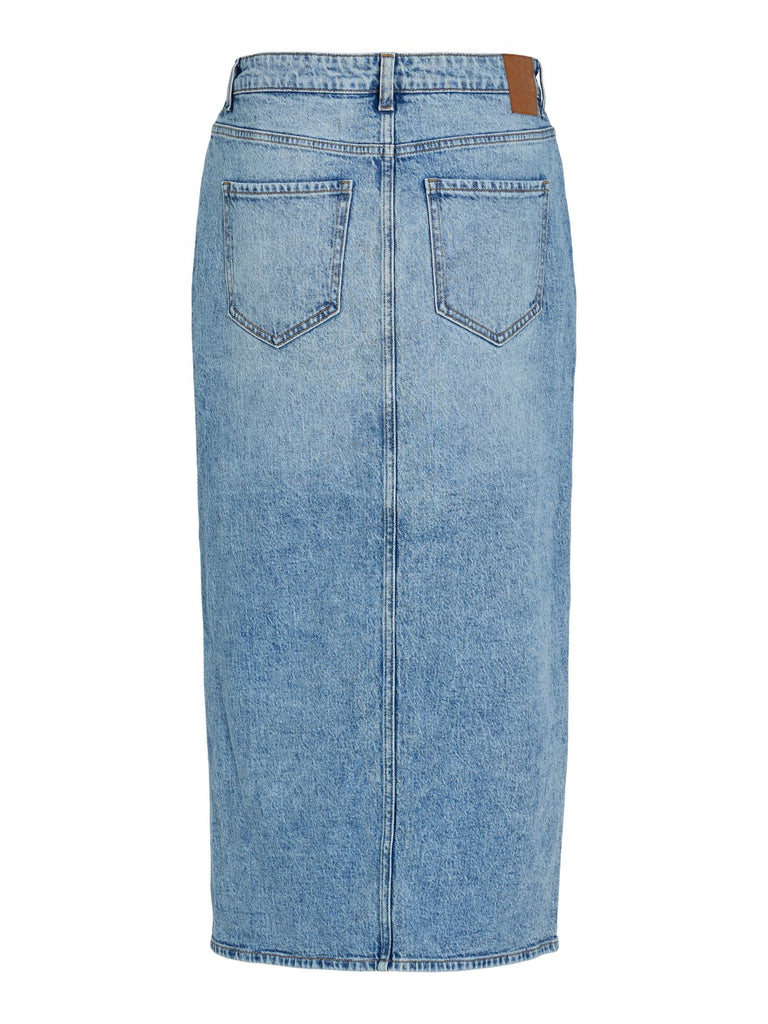 VIPIA Skirt - Light Blue Denim - VERO MODA & VILA Bergvik