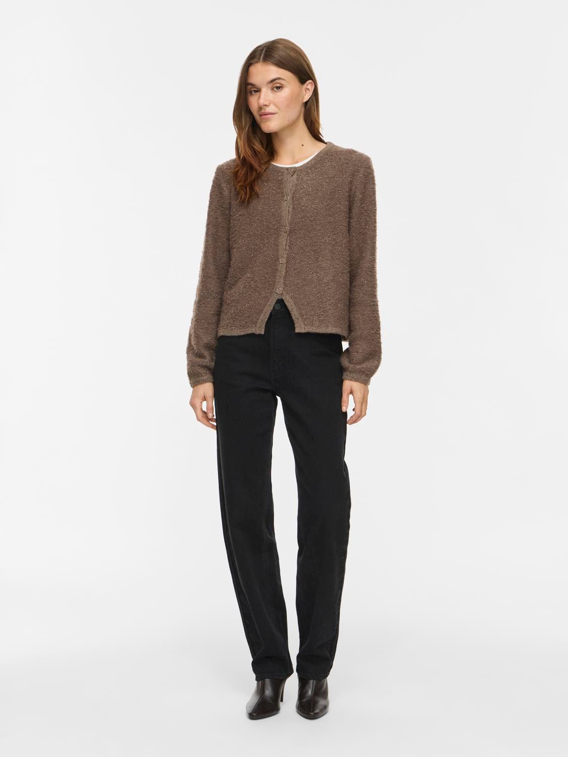VIPIGGA Knitted Cardigan - Falcon - VERO MODA & VILA Bergvik