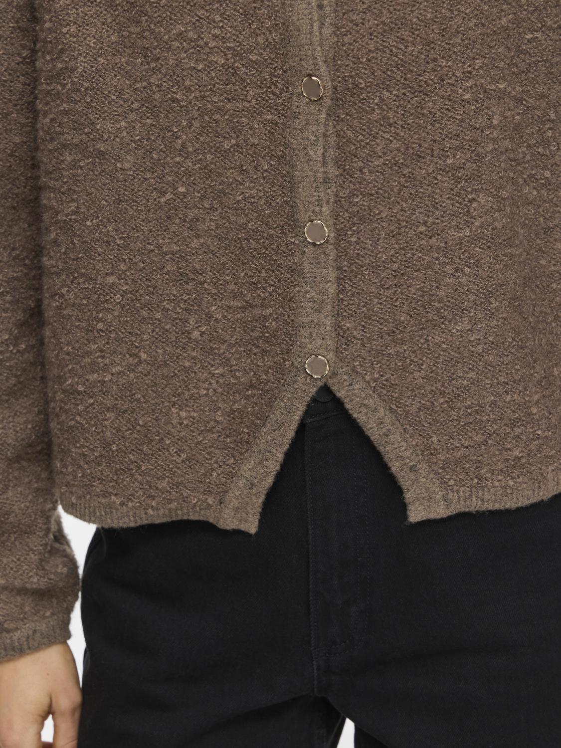 VIPIGGA Knitted Cardigan - Falcon - VERO MODA & VILA Bergvik