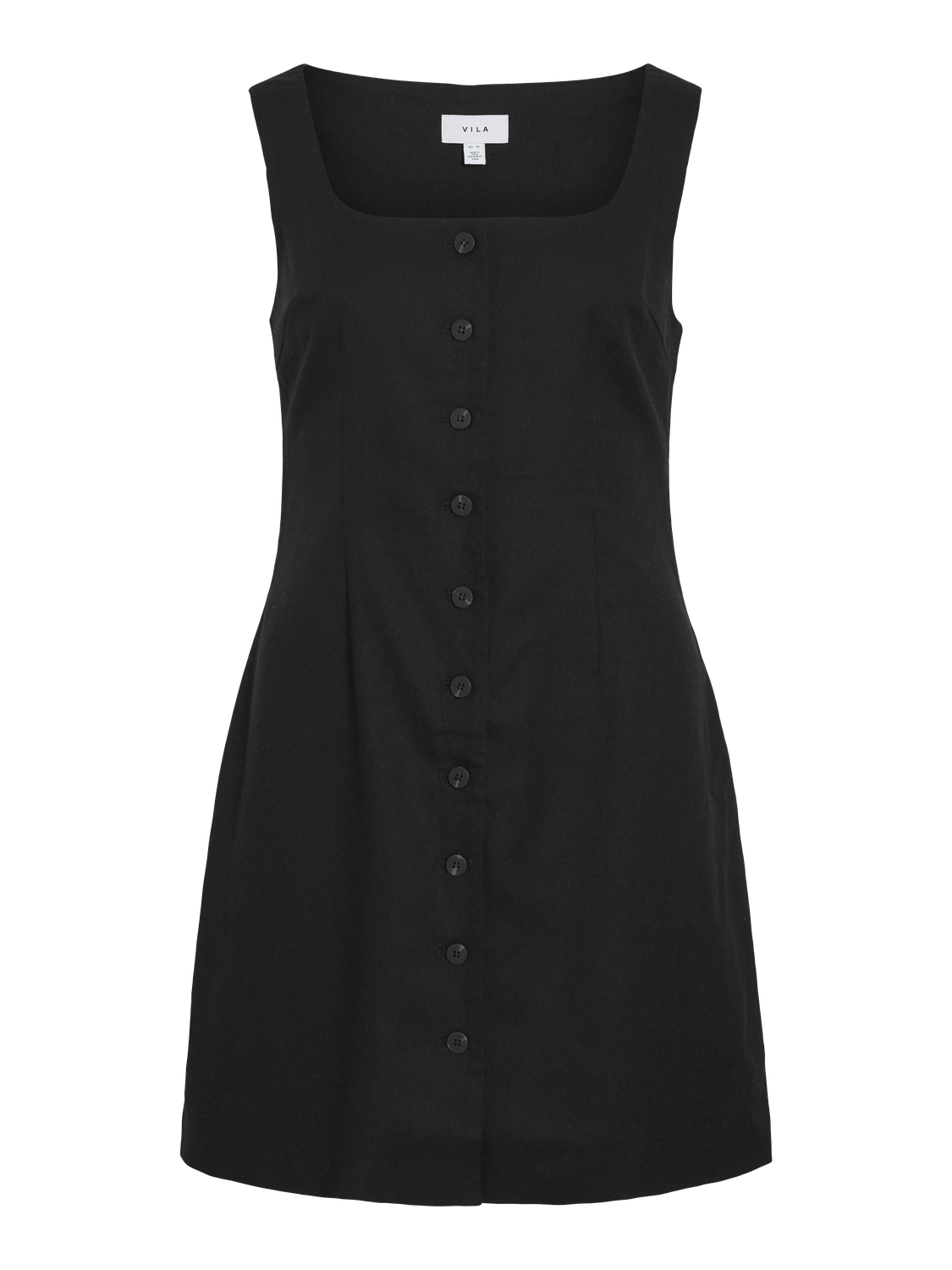 VIPOCKEY Midi Dress - Black Beauty - VERO MODA & VILA Bergvik