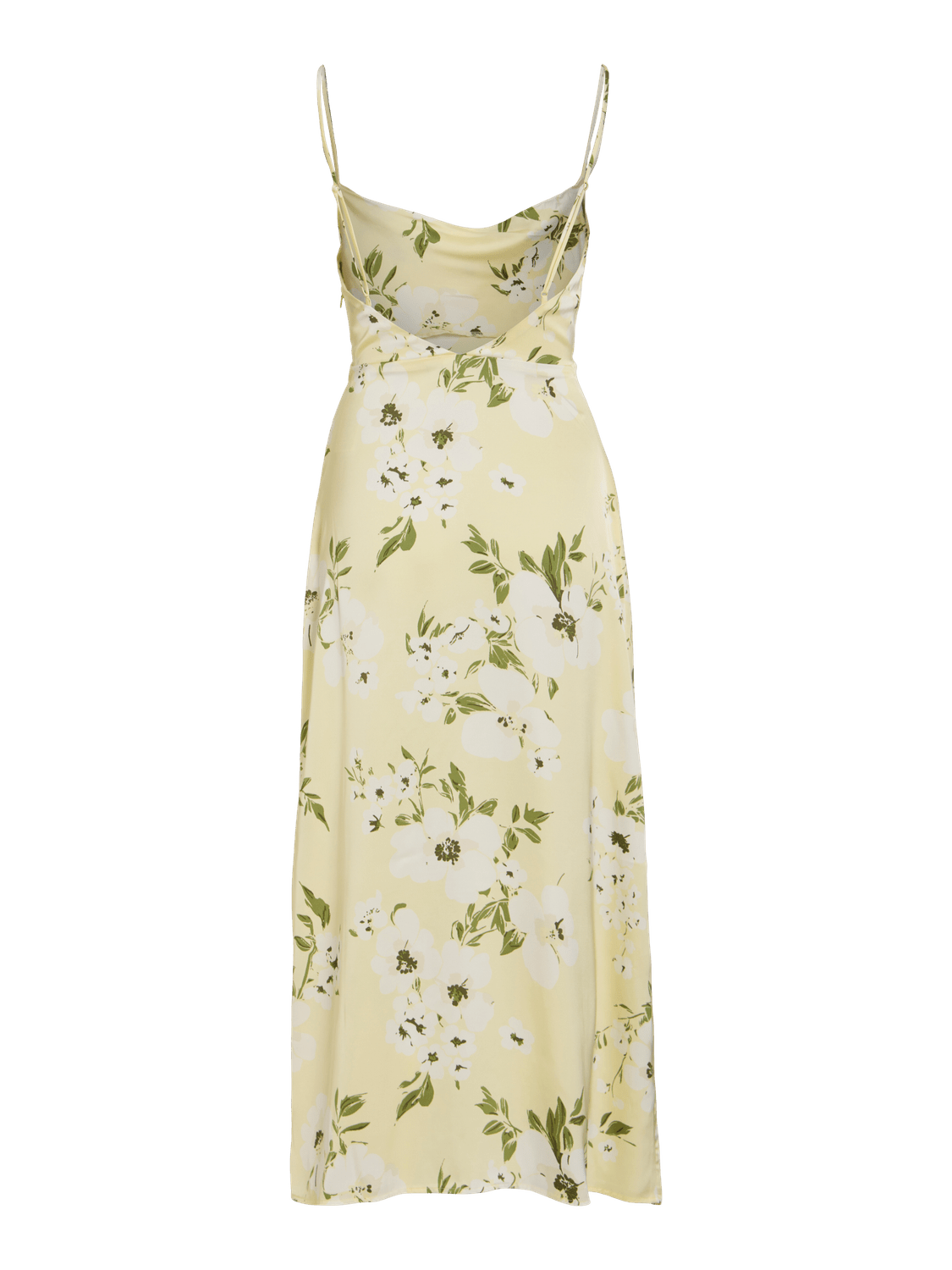 VIRAVENNA Long Dress - Pastel Yellow - VERO MODA & VILA Bergvik