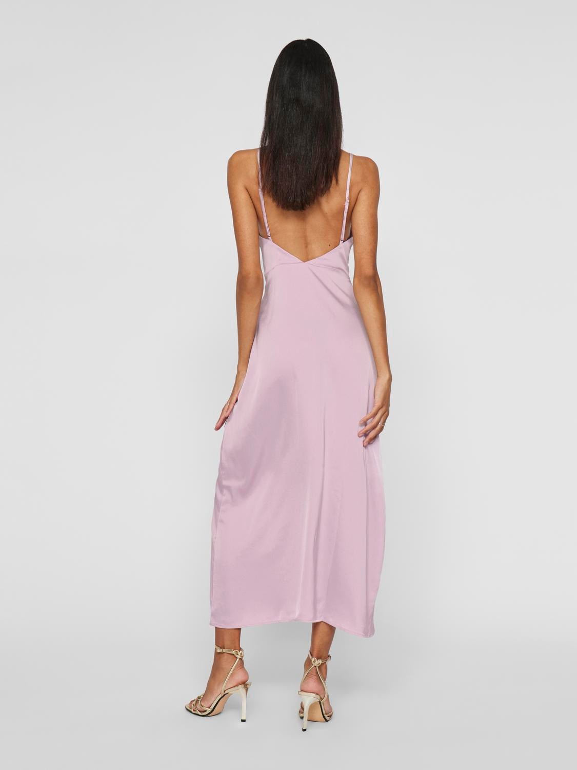 VIRAVENNA Long Dress - Winsome Orchid - VERO MODA & VILA Bergvik