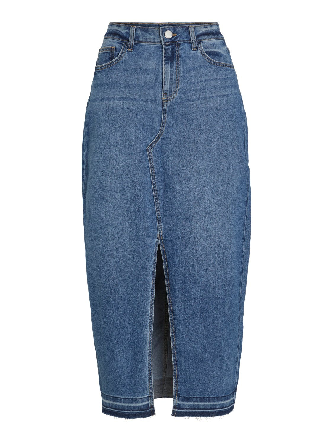 VIRAY Skirt - Medium Blue Denim - VERO MODA & VILA Bergvik