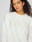 VIREFLECT Sweatshirt - Cloud Dancer - VERO MODA & VILA Bergvik