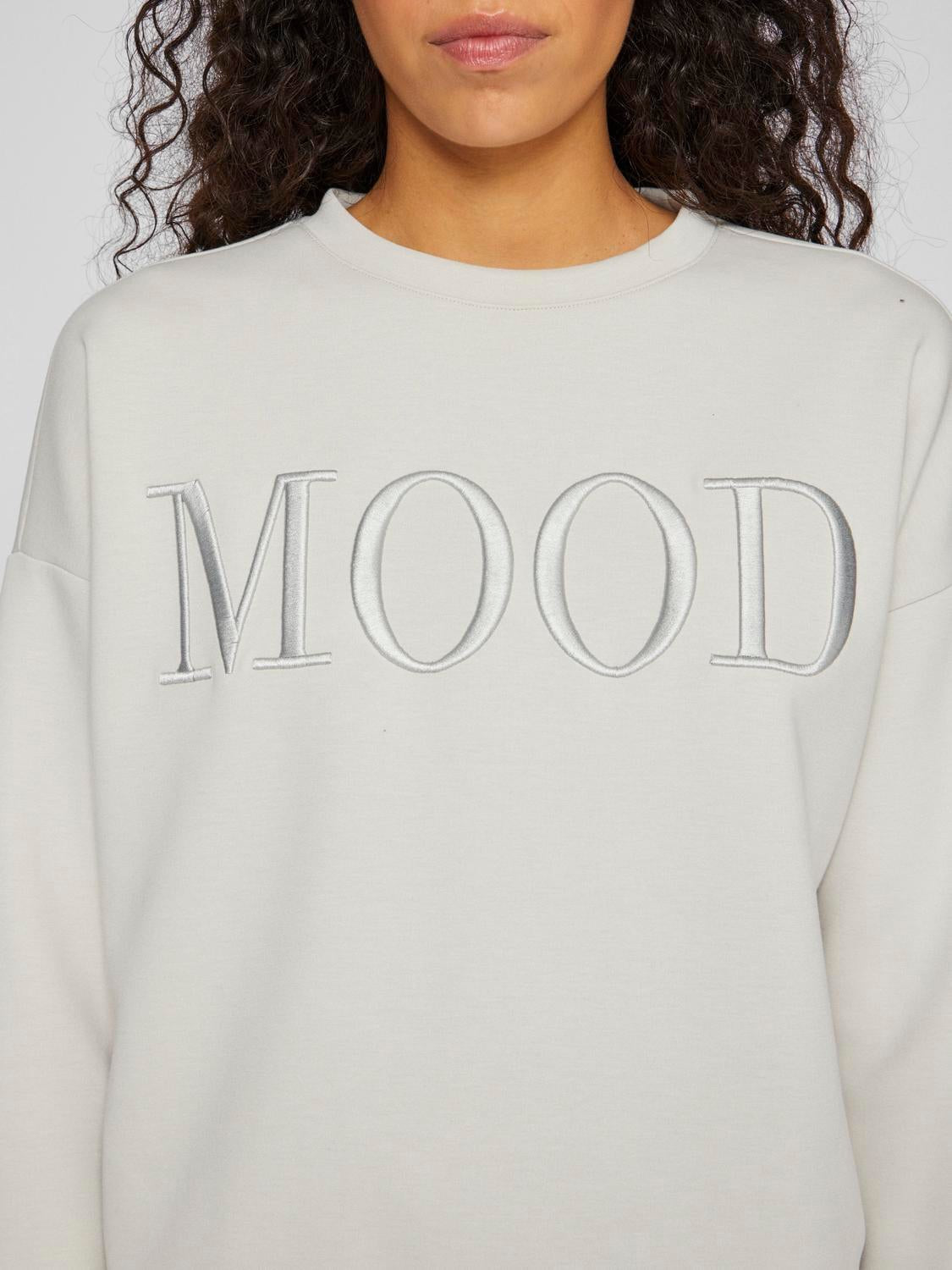 VIREFLECT Sweatshirt - Glacier Gray - VERO MODA & VILA Bergvik