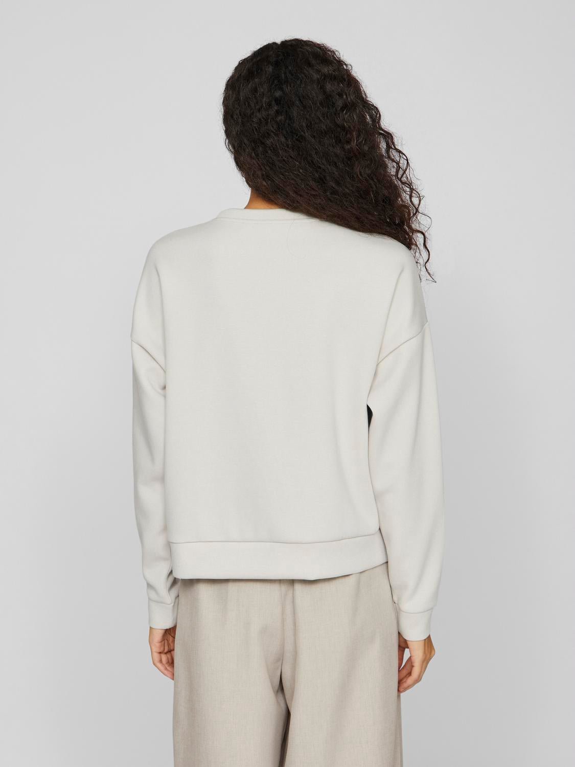 VIREFLECT Sweatshirt - Glacier Gray - VERO MODA & VILA Bergvik