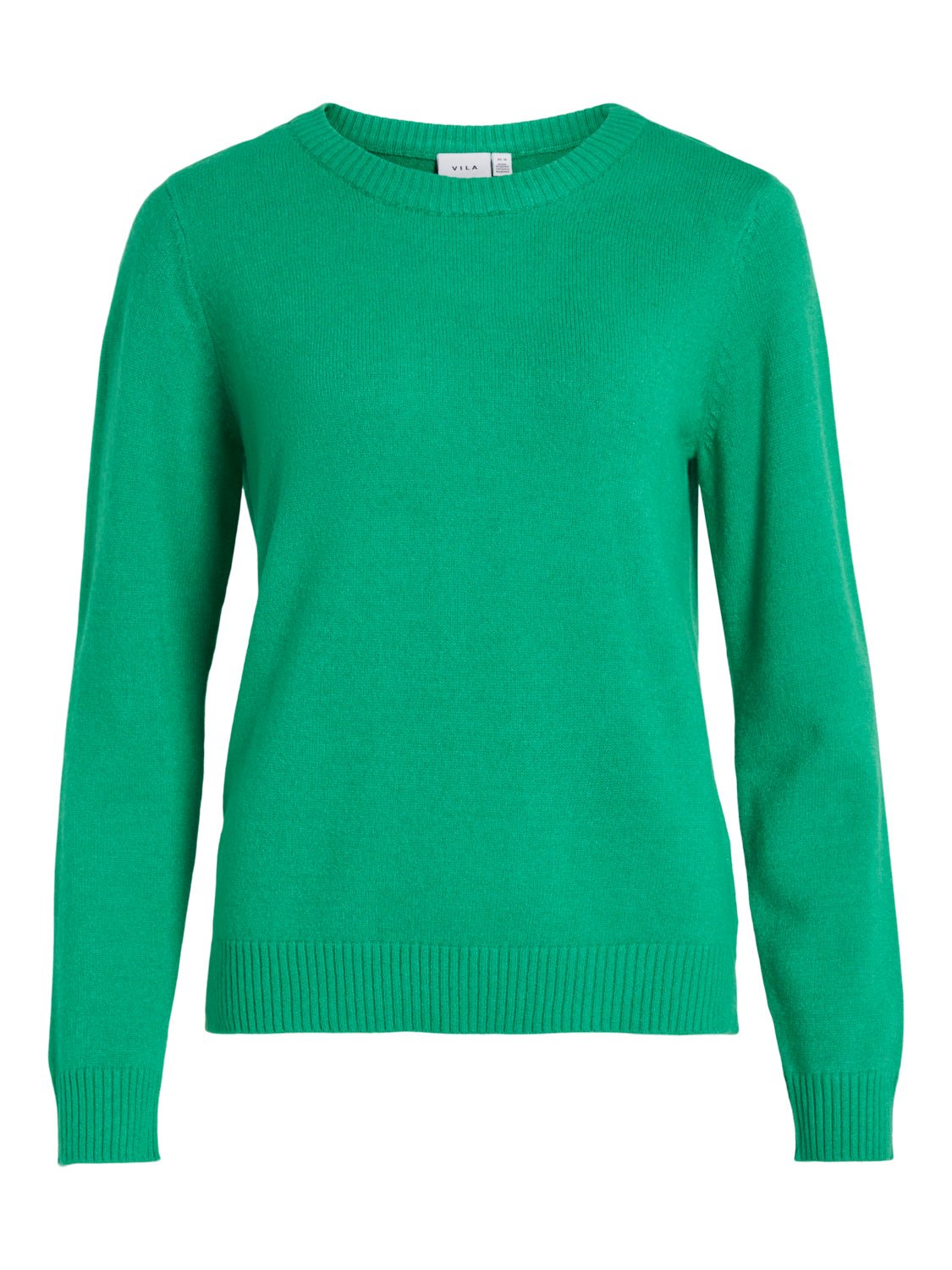 VIRIL Pullover - Bright Green - VERO MODA & VILA Bergvik