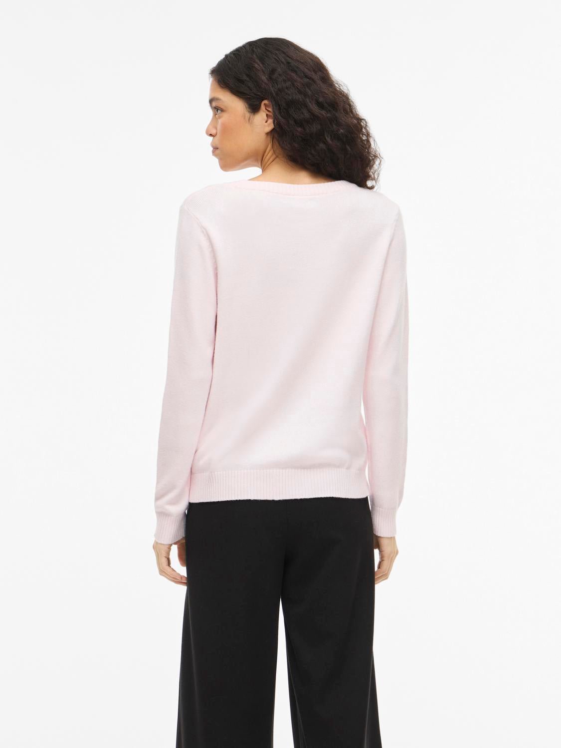 VIRIL Pullover - Cherry Blossom - VERO MODA & VILA Bergvik