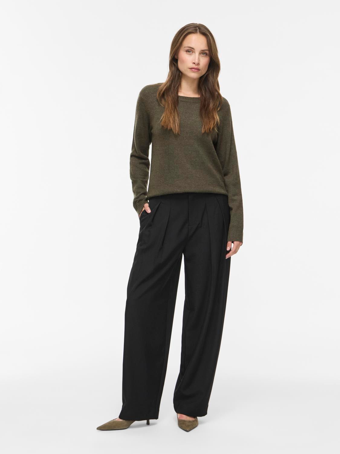 VIRIL Pullover - Forest Night - VERO MODA & VILA Bergvik