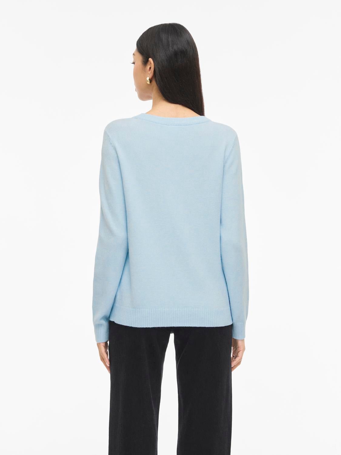 VIRIL Pullover - Nantucket Breeze - VERO MODA & VILA Bergvik