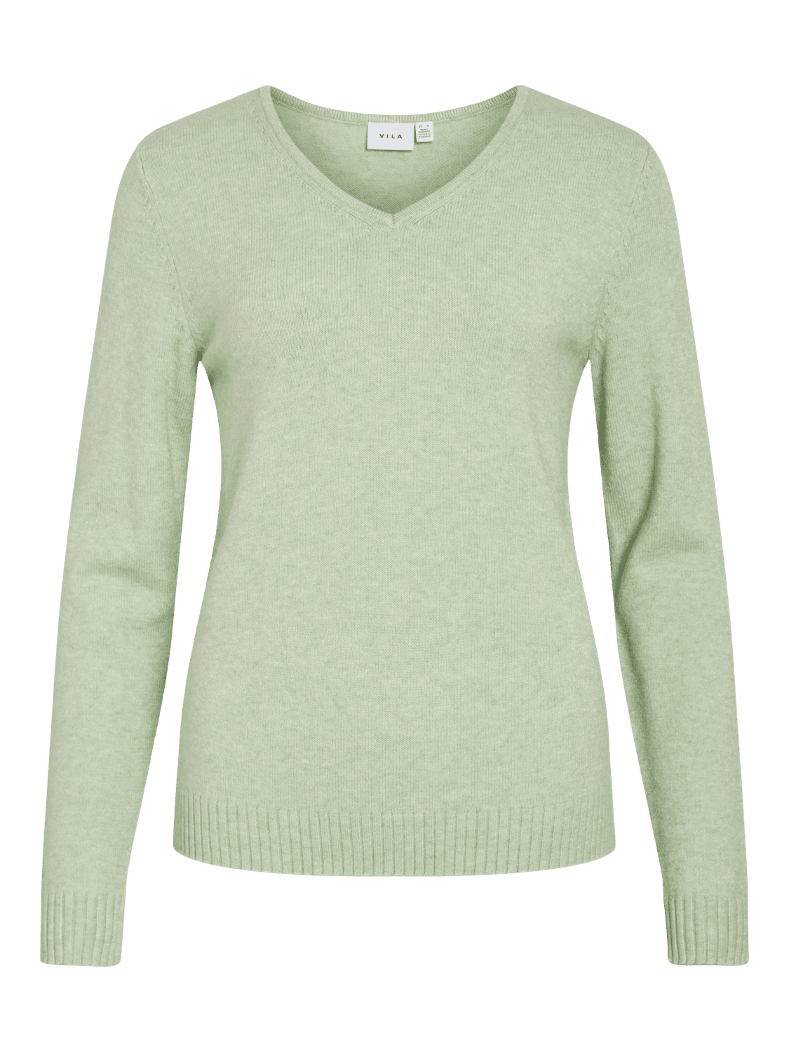 VIRIL Pullover - Smoke Green - VERO MODA & VILA Bergvik