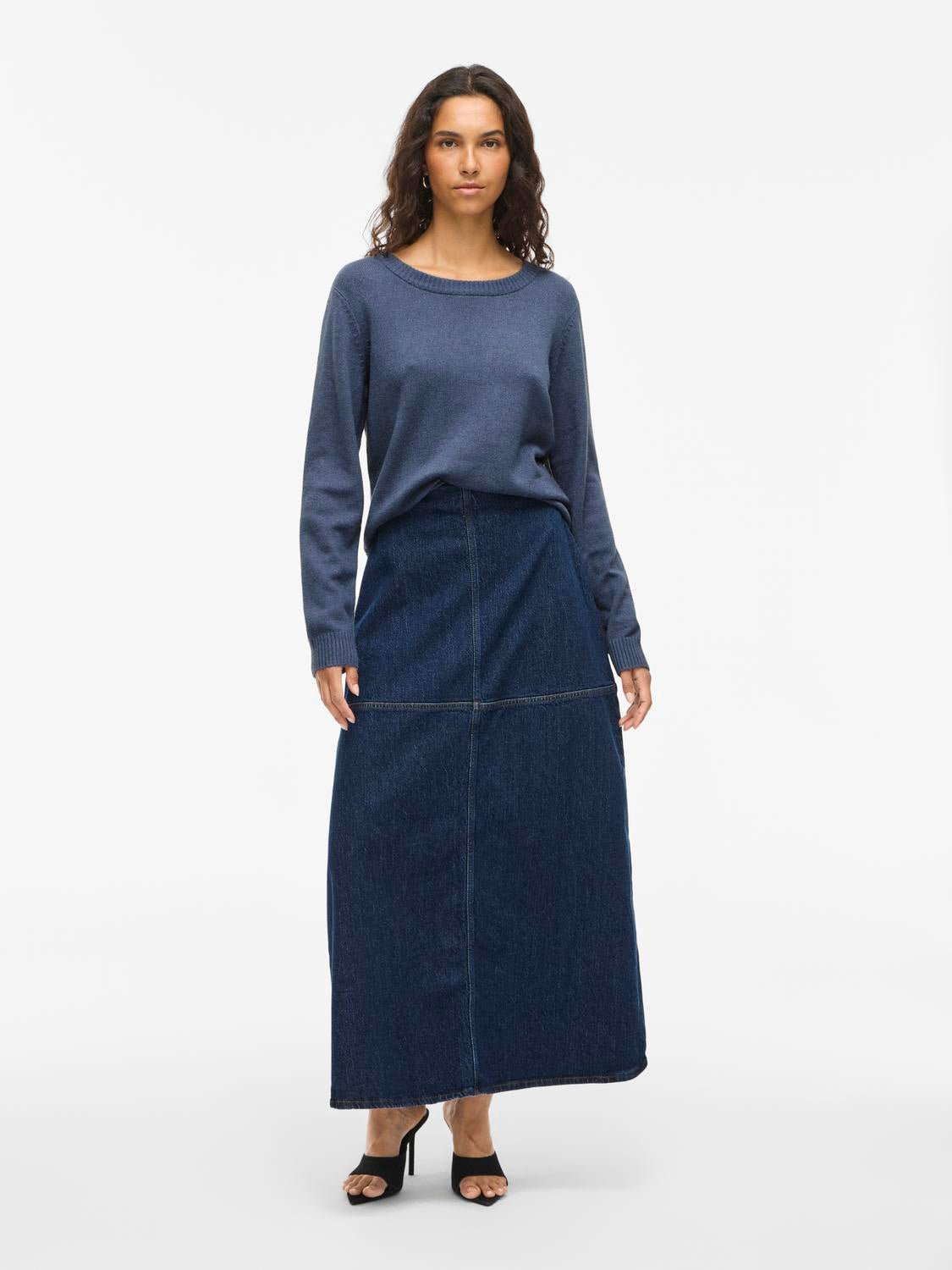 VIRIL Pullover - Vintage Indigo - VERO MODA & VILA Bergvik