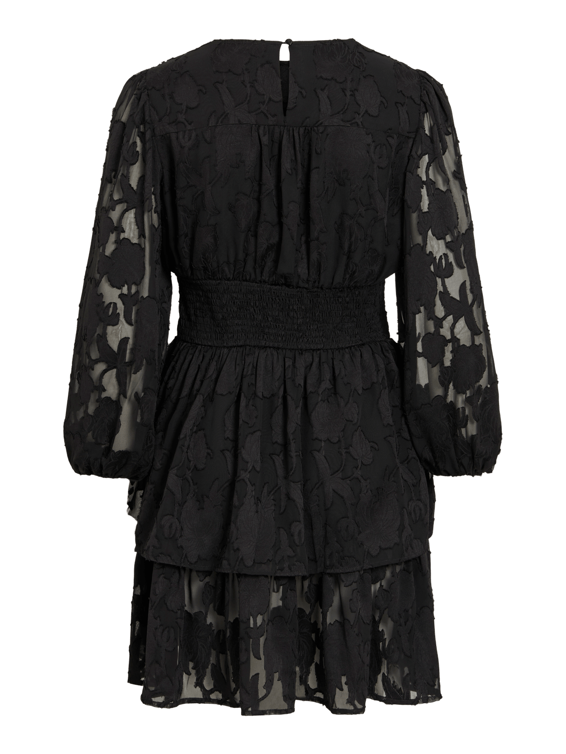 VIRINDA Short Dress - Black Beauty - VERO MODA & VILA Bergvik