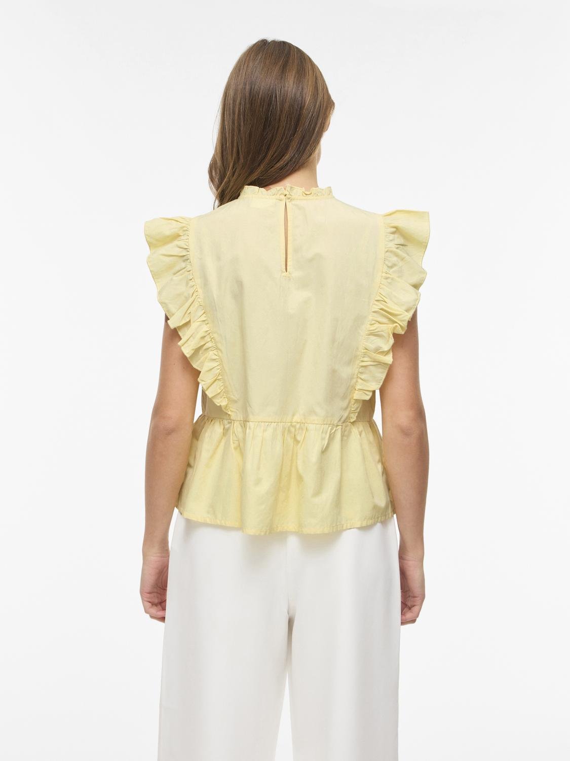 VIRUFELLA Top - Pale Banana - VERO MODA & VILA Bergvik