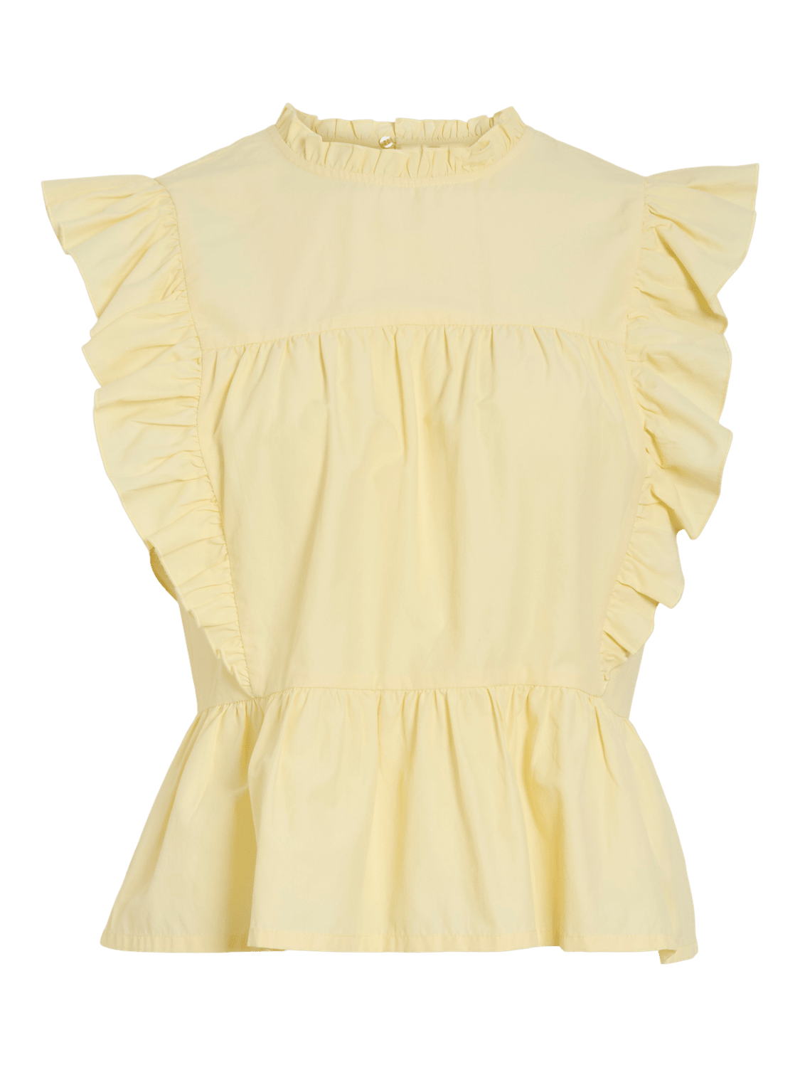VIRUFELLA Top - Pale Banana - VERO MODA & VILA Bergvik