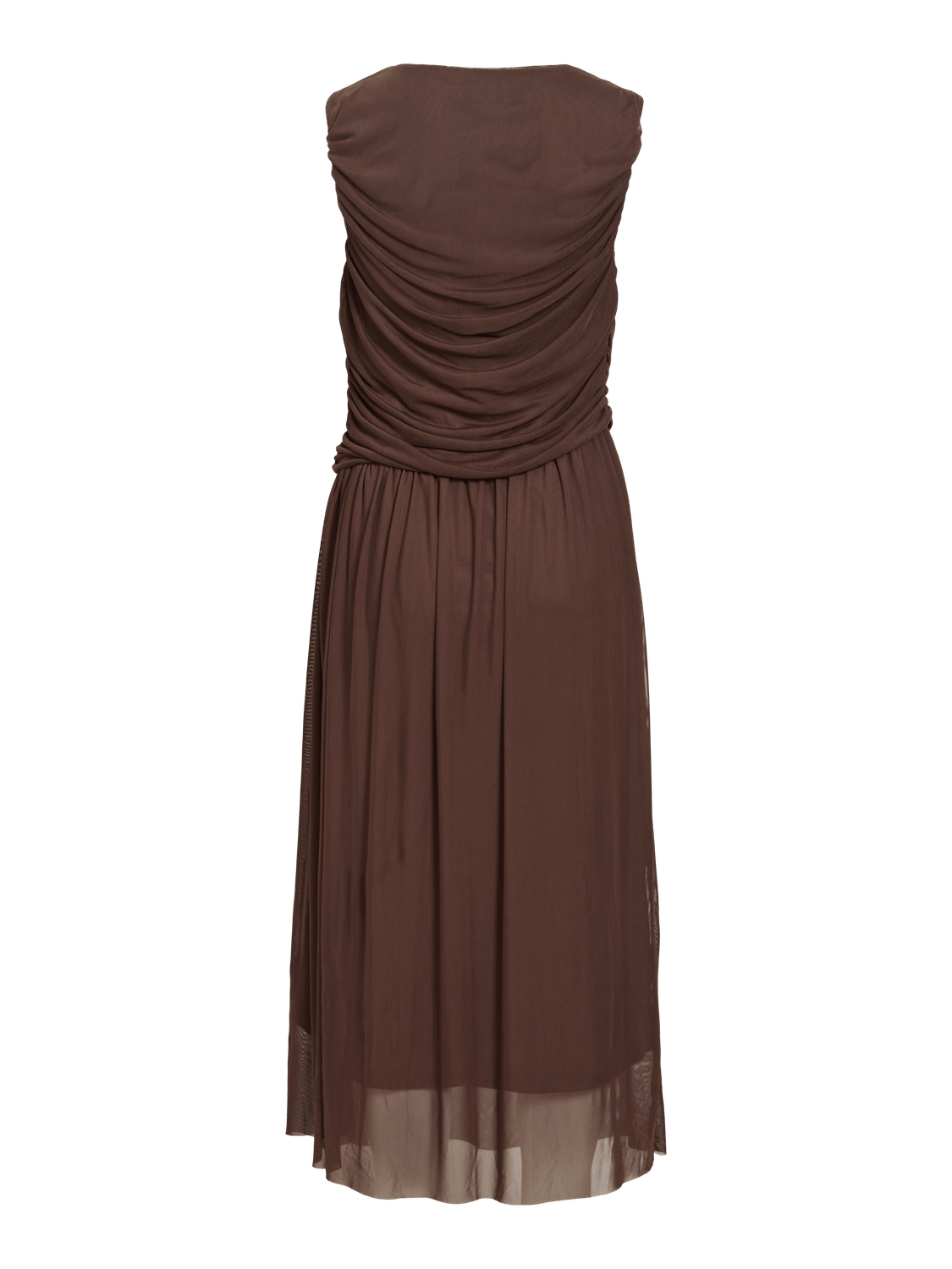 VISAYA Midi Dress - Coffee Bean - VERO MODA & VILA Bergvik